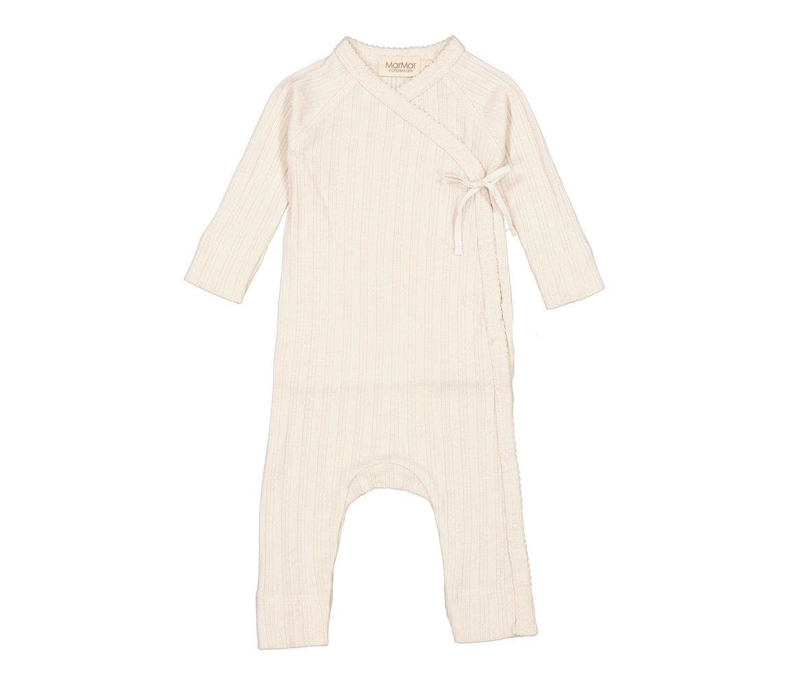 MARMAR COPENHAGEN Rula heldress u/fot,Pointelle Rib Vanilla