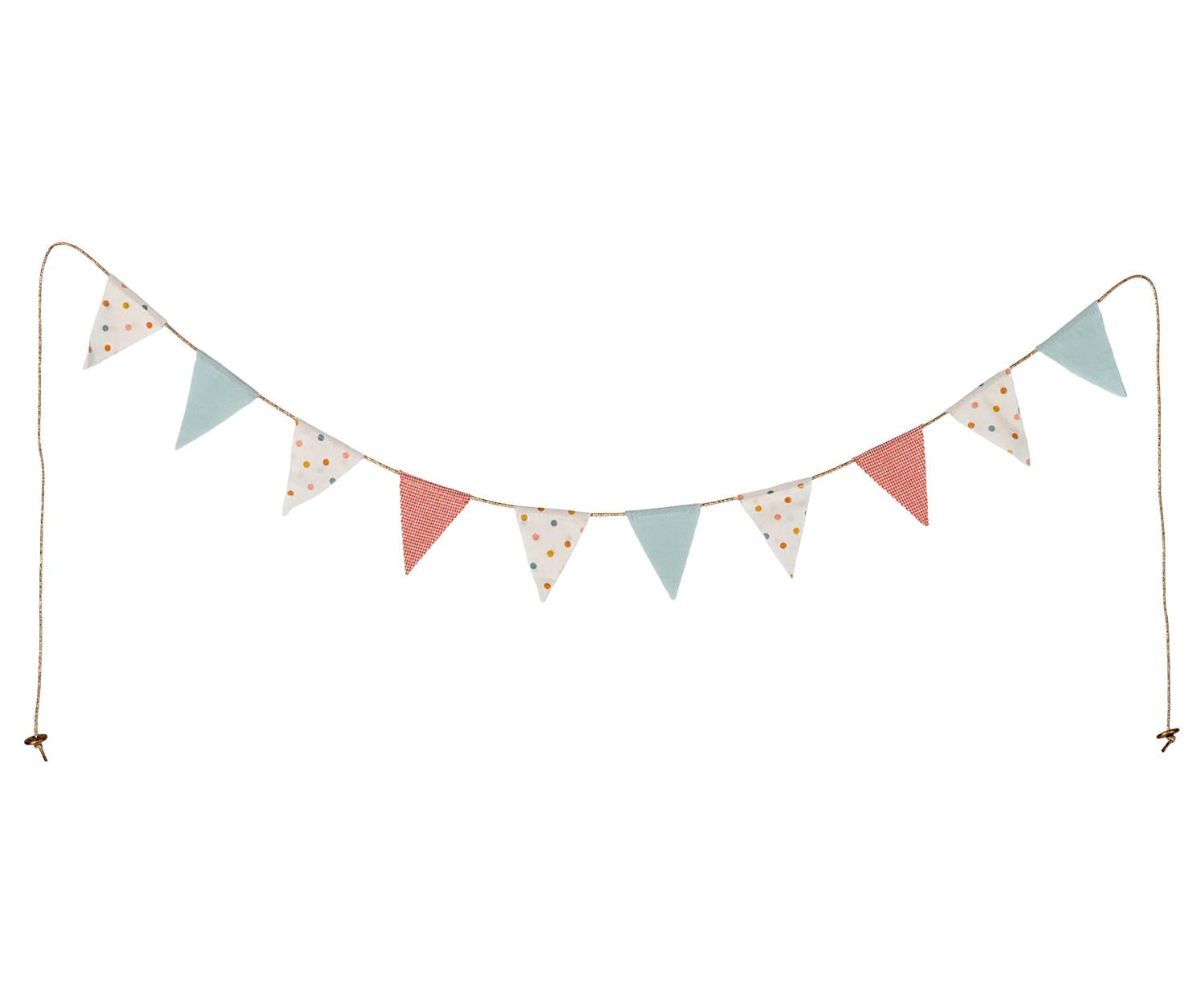 MAILEG Garland,Mini Multi