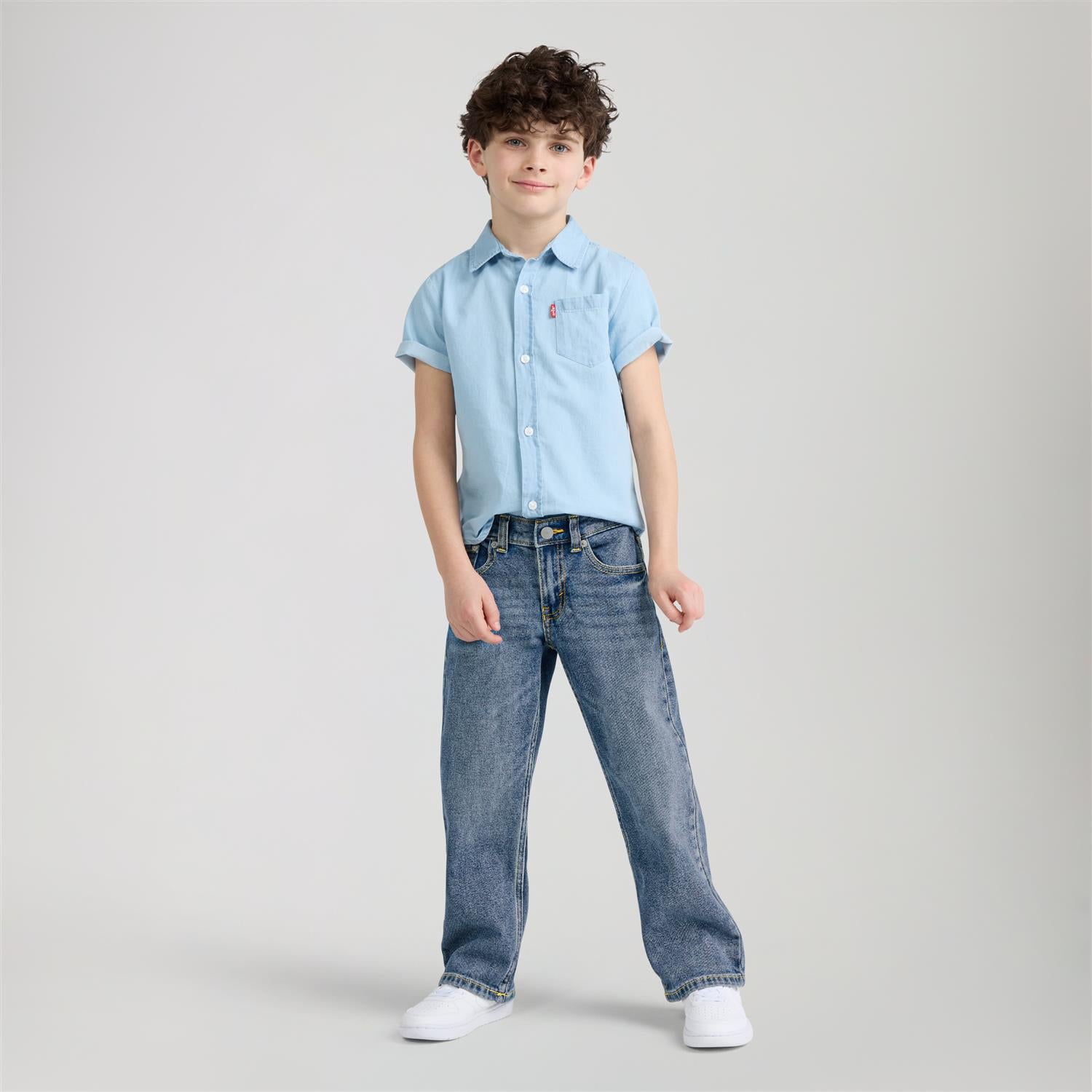LEVIS 4-14ÅR 555 Relaxed Straight Jeans
