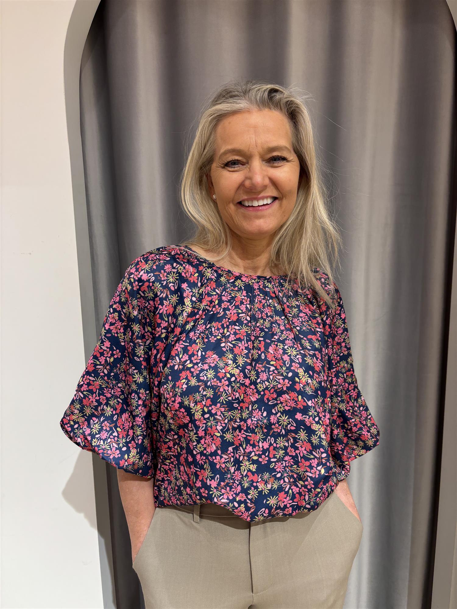 SAINT TROPEZ Onneli Blouse - Farmor Ingvarda