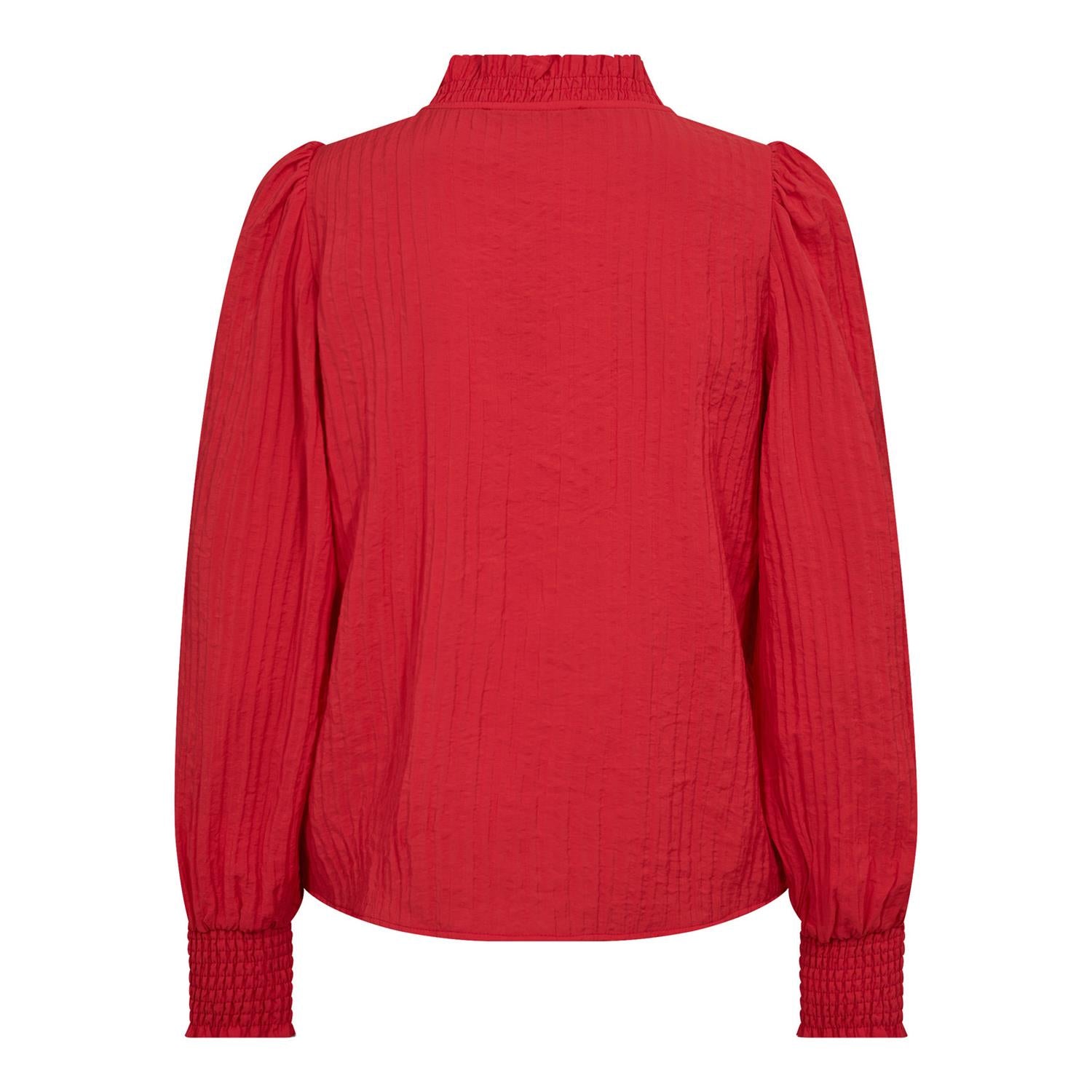 CO´ COUTURE Shina V-Blouse Red