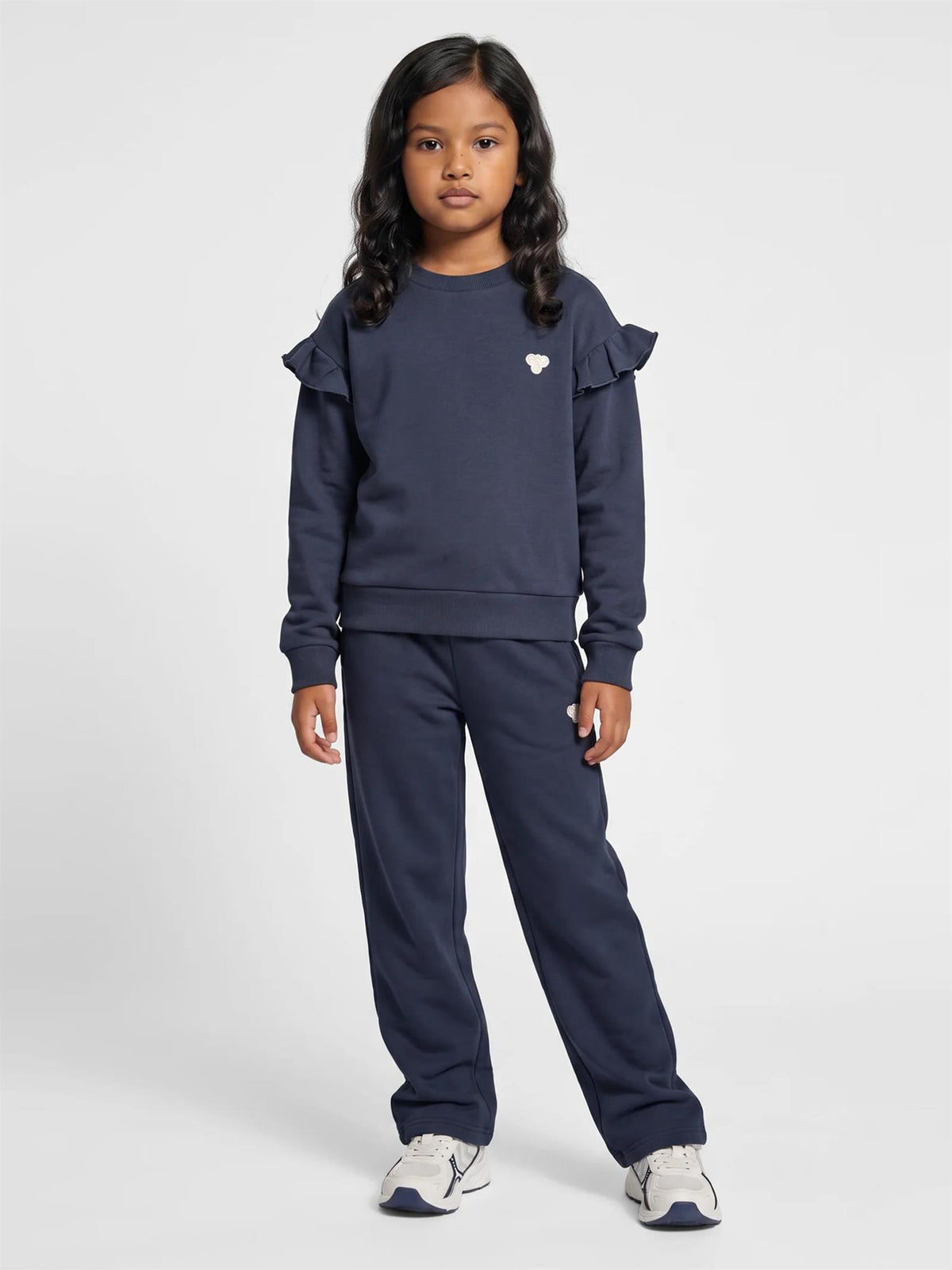 HUMMEL 4-10ÅR Loose WL Sweatpants Jr Blå