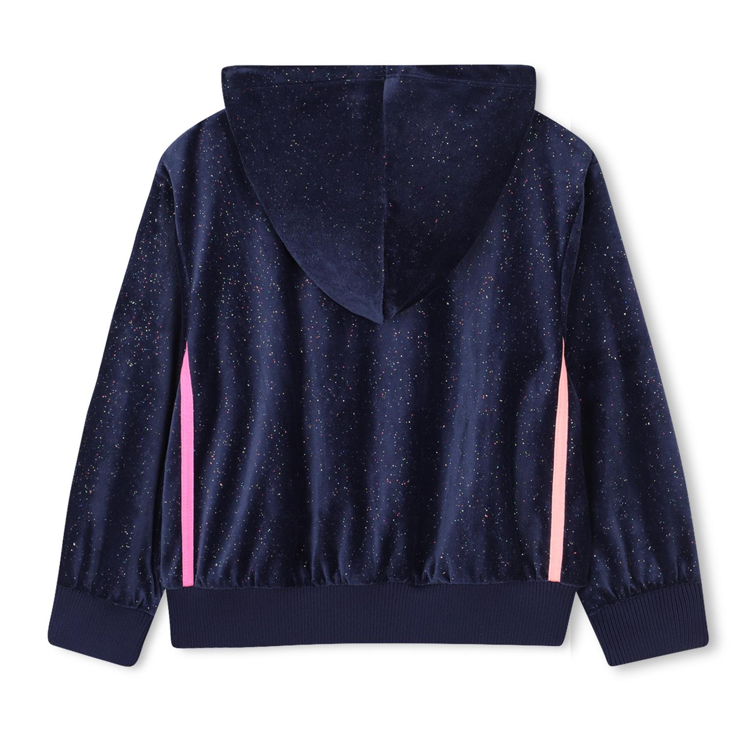 BILLIEBLUSH Hettejakke m/glitter Mørkeblå