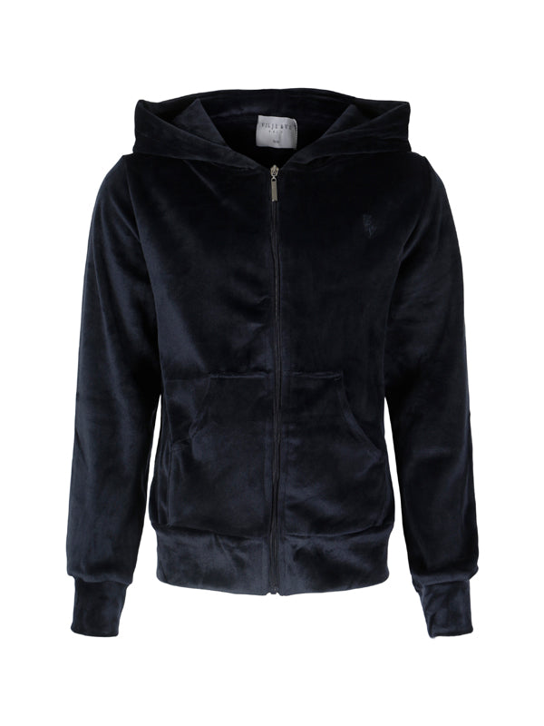 VILJE OG VE Hermine Hettejakke,Velour Midnight Navy