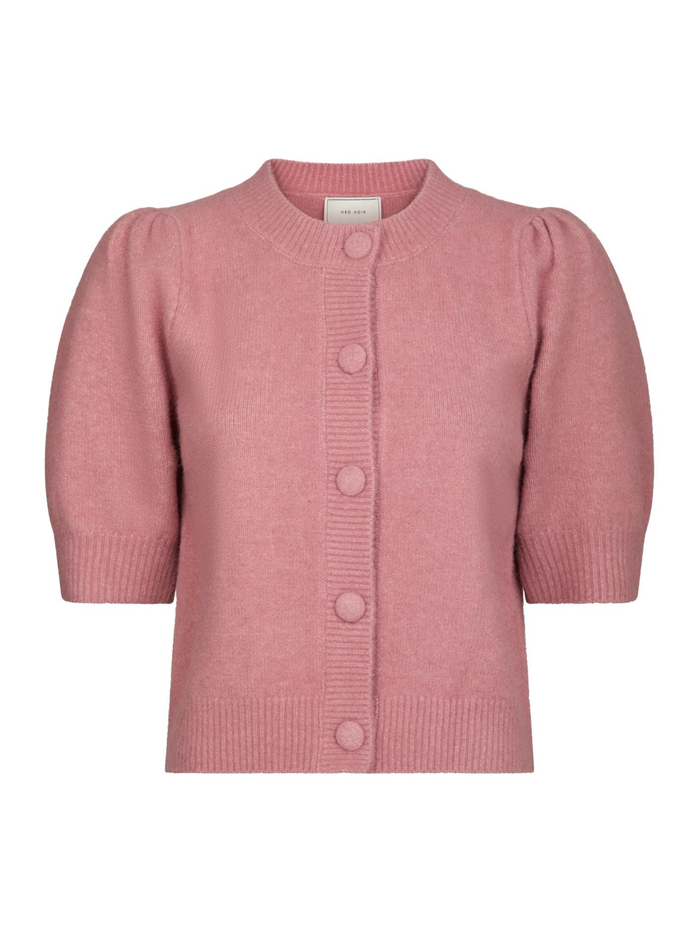 NEO NOIR Trudy Knit Cardigan Rose