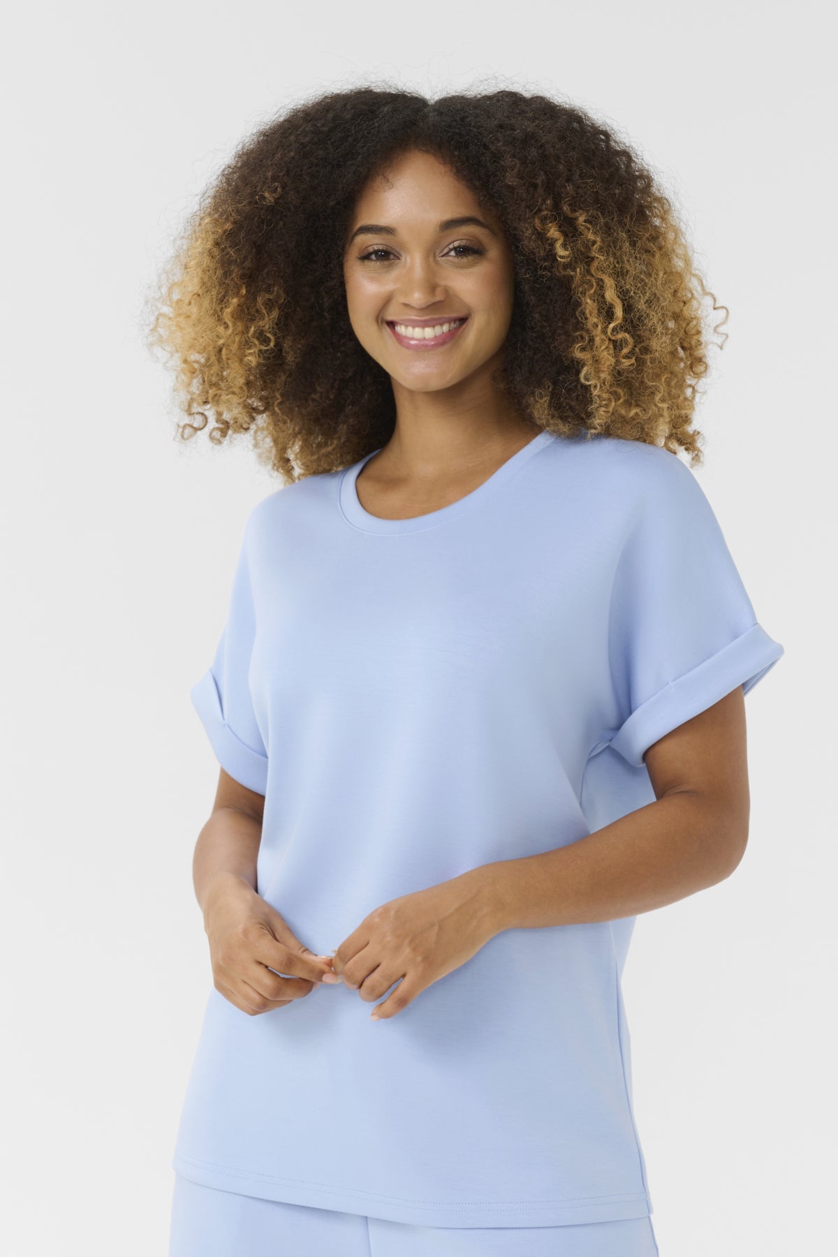 CULTURE Agga Chabrina T shirt Serenity