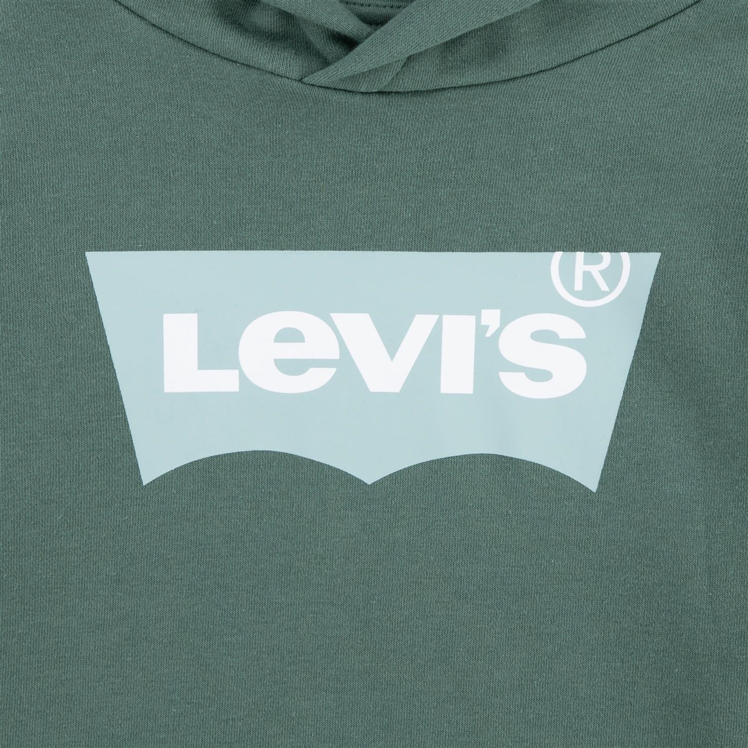 LEVIS Hettegenser m/logo Grønn