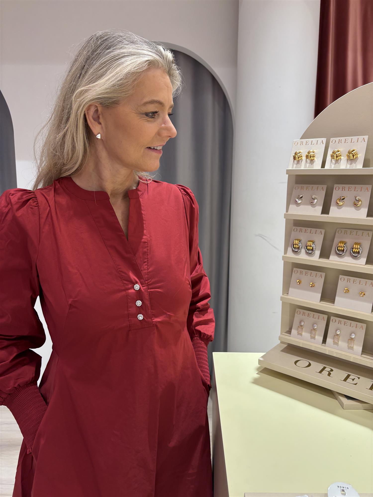 CULTURE Loretta Antoinett Dress Red