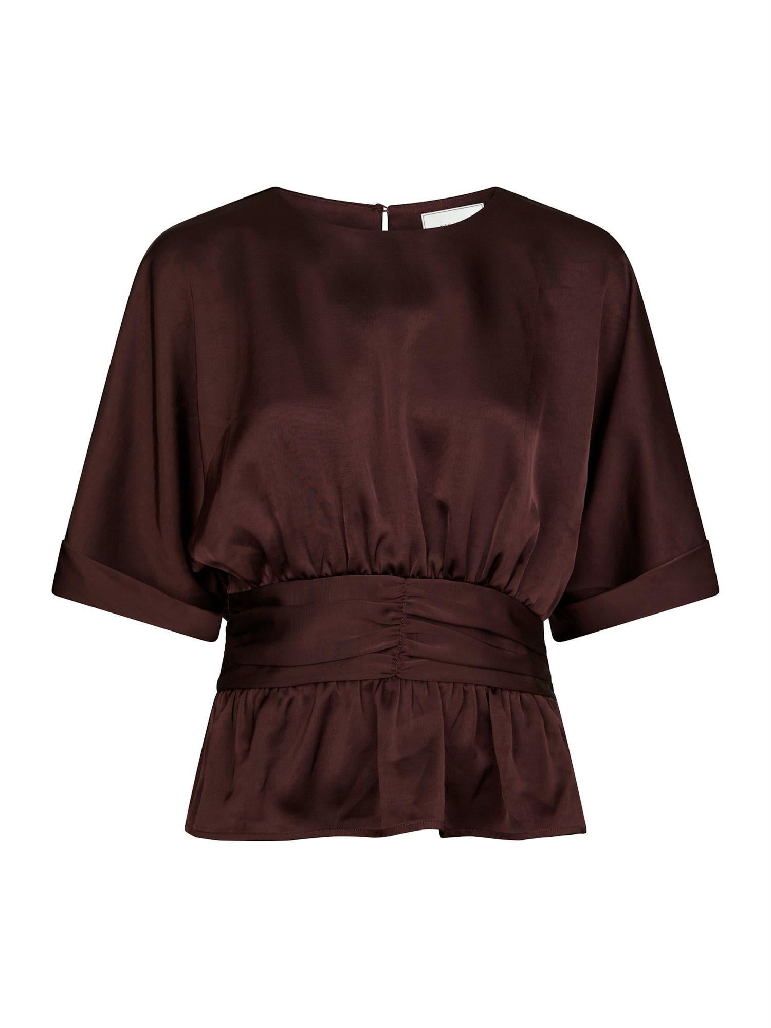 NEO NOIR Annegret Heavy Sateen Blouse