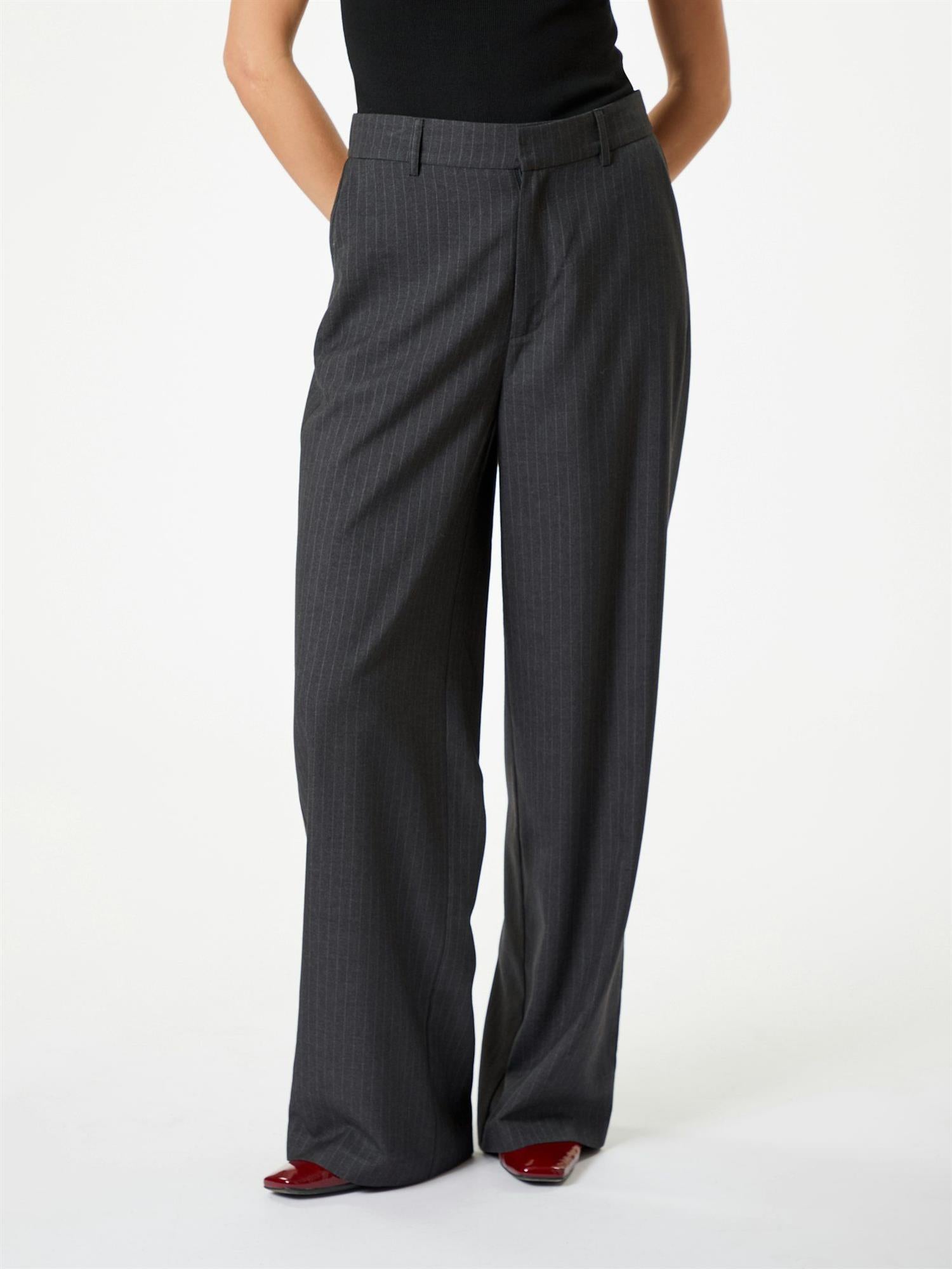 NEO NOIR Emmett Pinstripe Pants