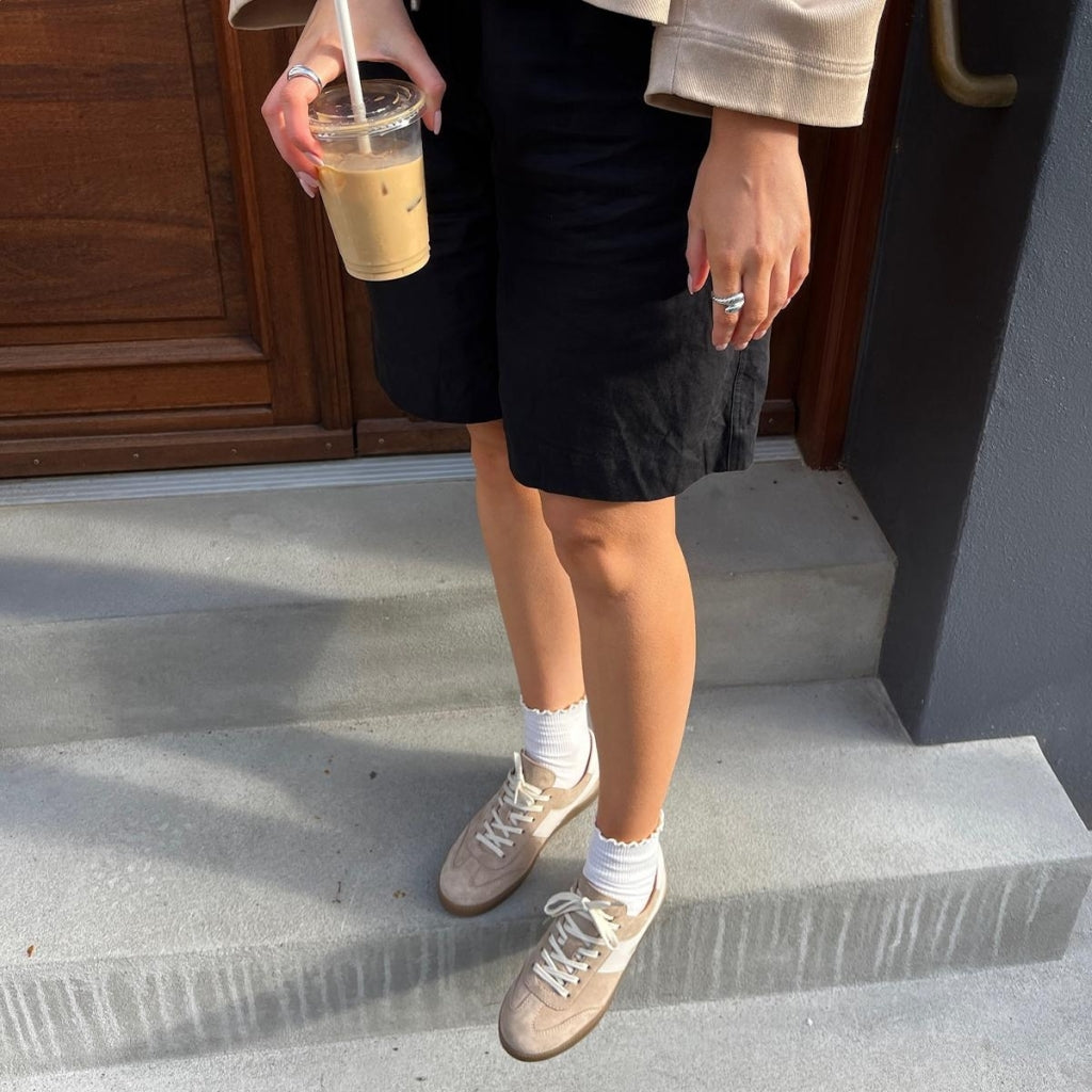 COPENHAGEN SHOES Freak Out Sneaker Light Beige - Farmor Ingvarda