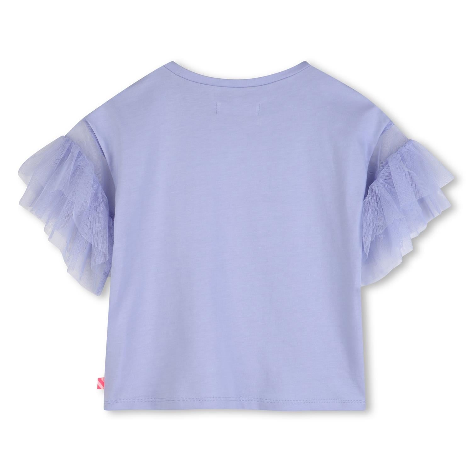 BILLIEBLUSH Topp m/rysjer Lavendel