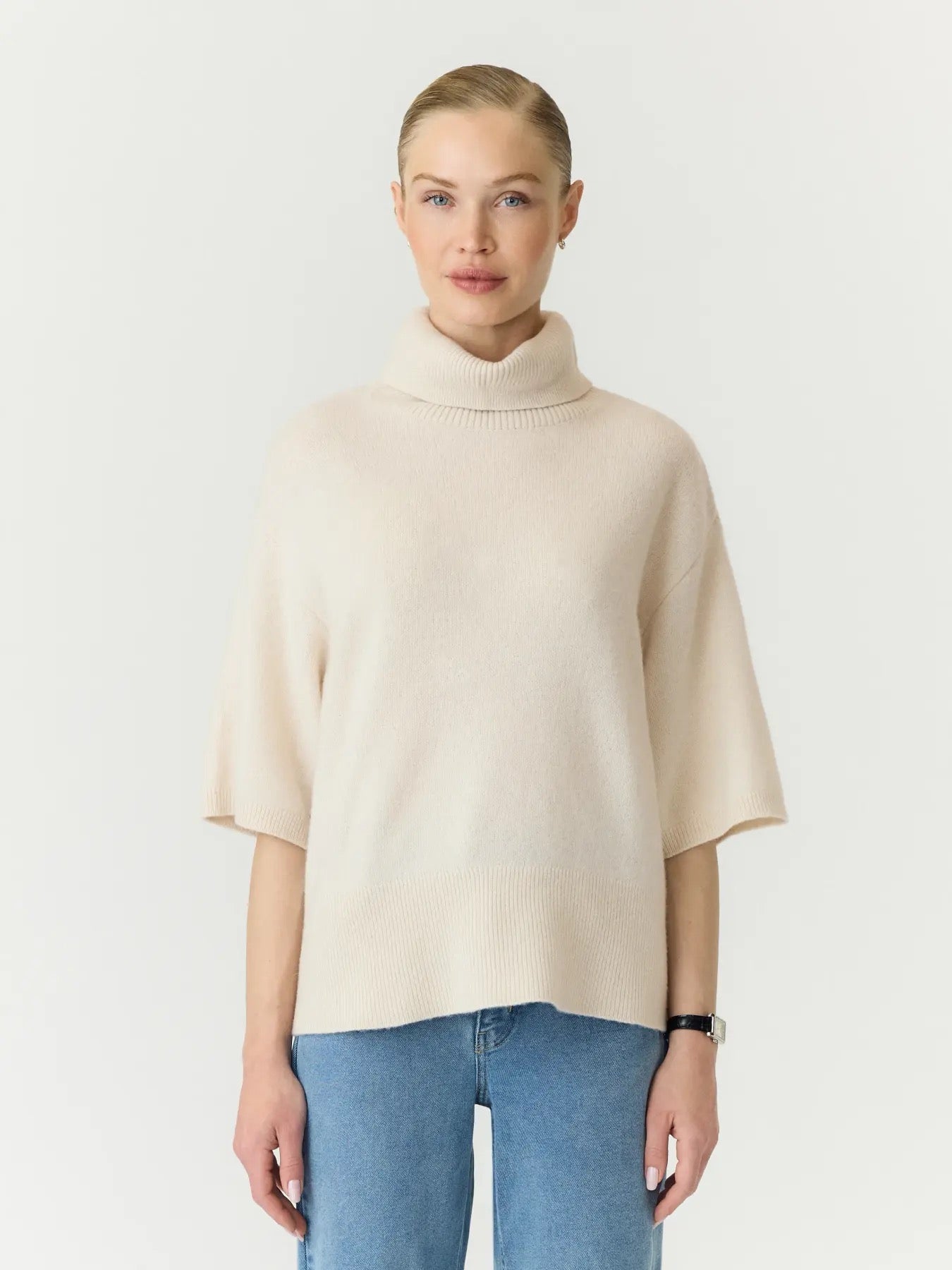 YAS Yasemila 2/4 Wool Knit Pullover
