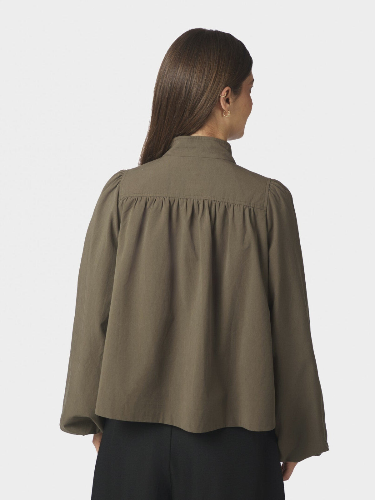 NEO NOIR Tirsa Twill Jacket Army