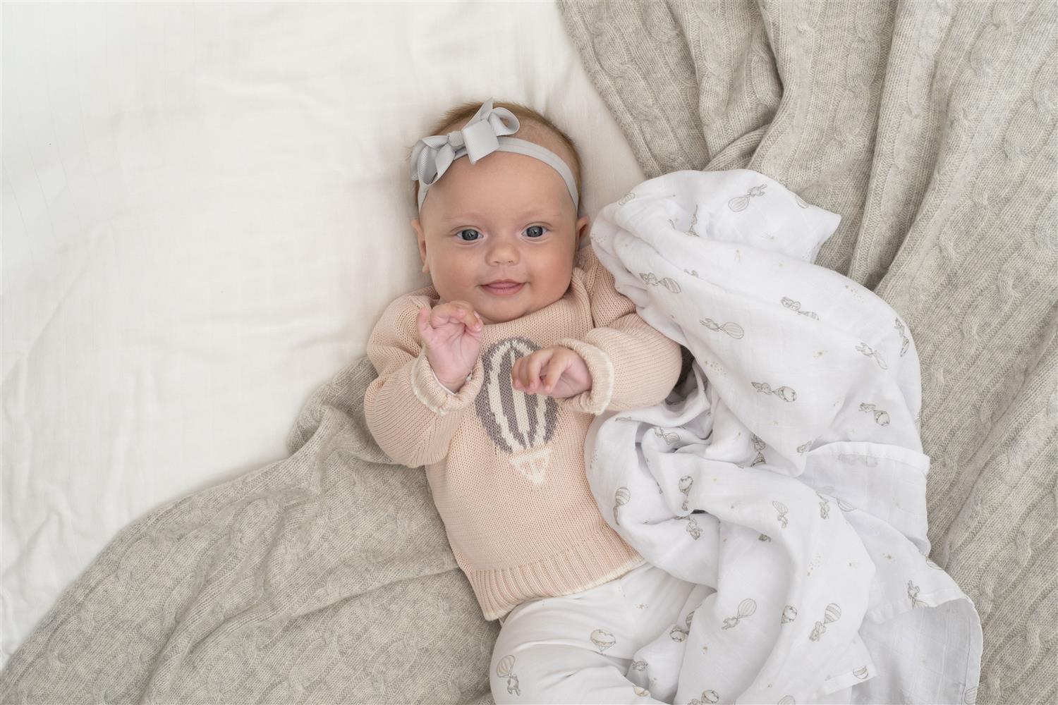 LIVLY Air Baloon Sweater Lys Rosa
