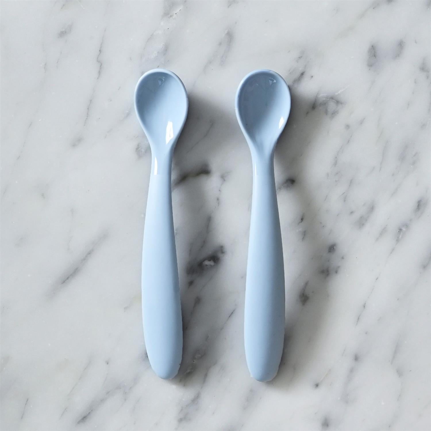 JACK o JUNO Feeding Spoons 2pk. Lyseblå