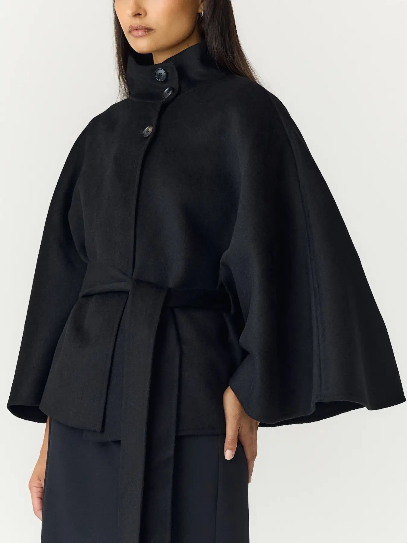 YAS Yasalmio Handmade Wool Blend Jacket
