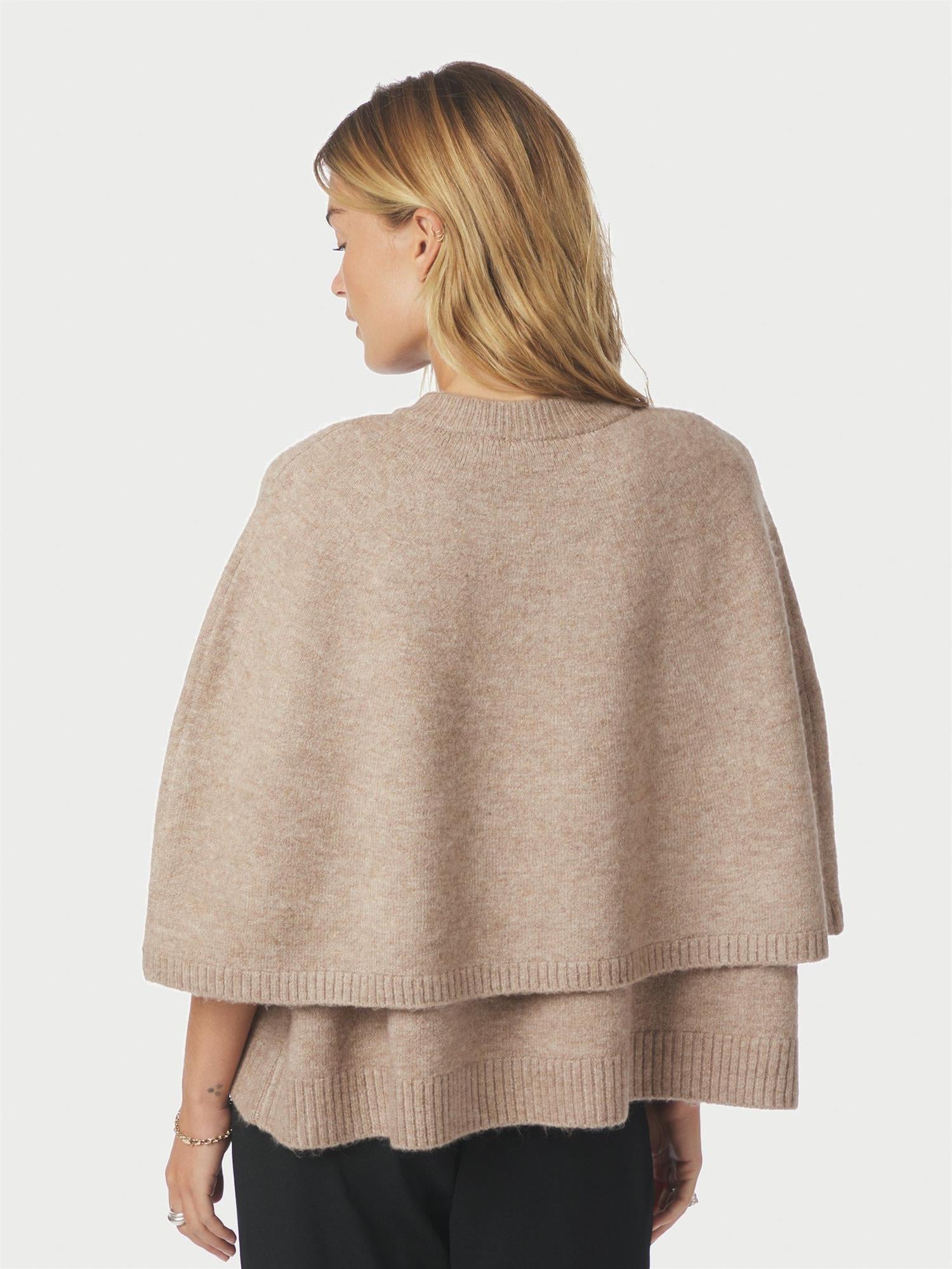 NEO NOIR Josei Double Knit Cape