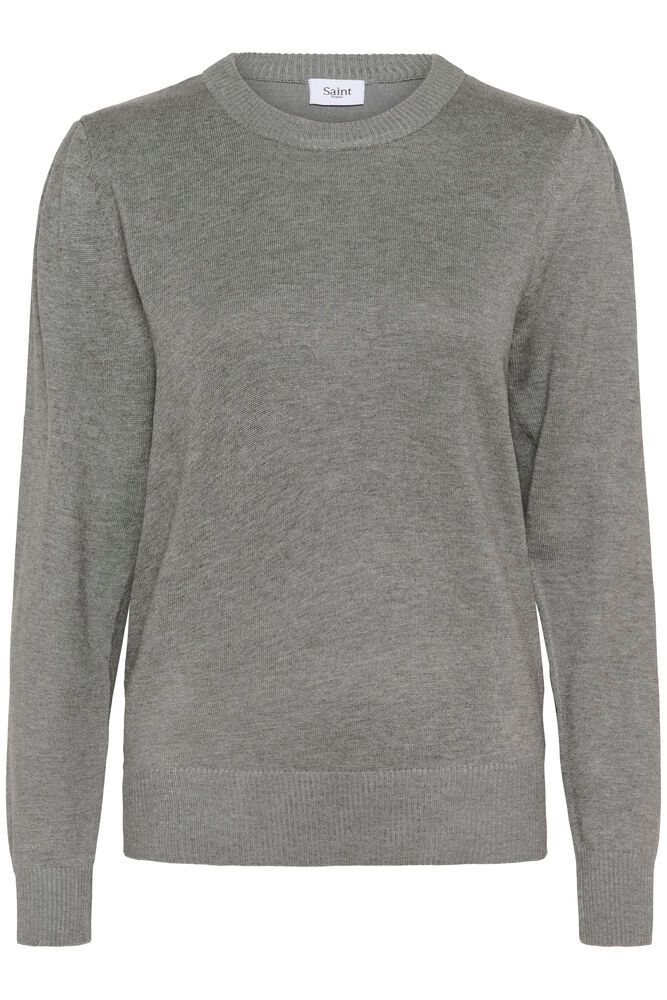 SAINT TROPEZ Mila Pullover Grey