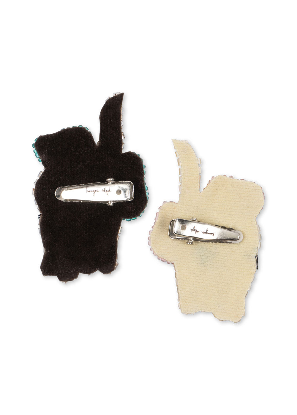 KONGES SLØJD 2pk Bow Kitty Beaded Hair