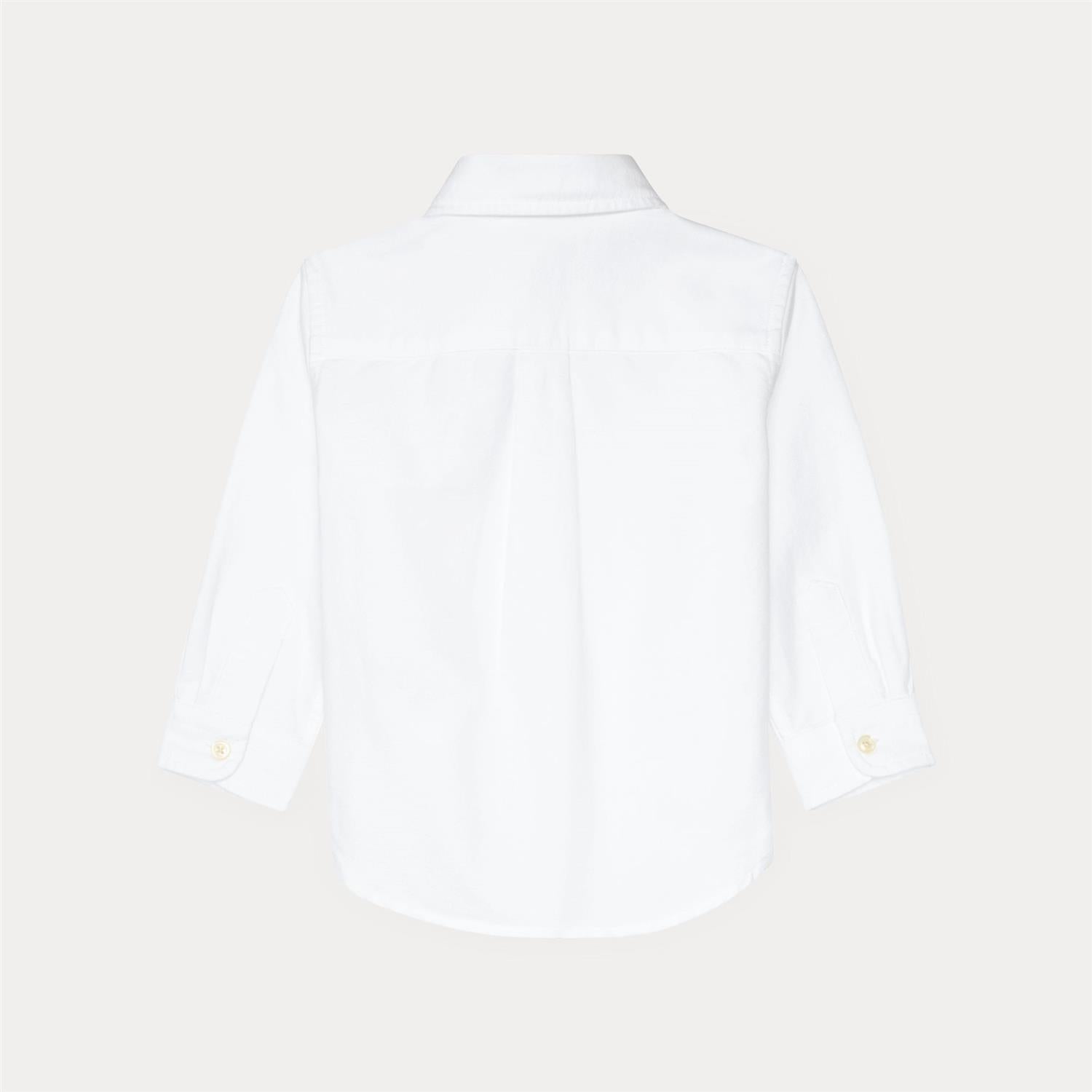RALPH LAUREN Baby 0-24mnd. Oxford Skjorte,Baby Hvit