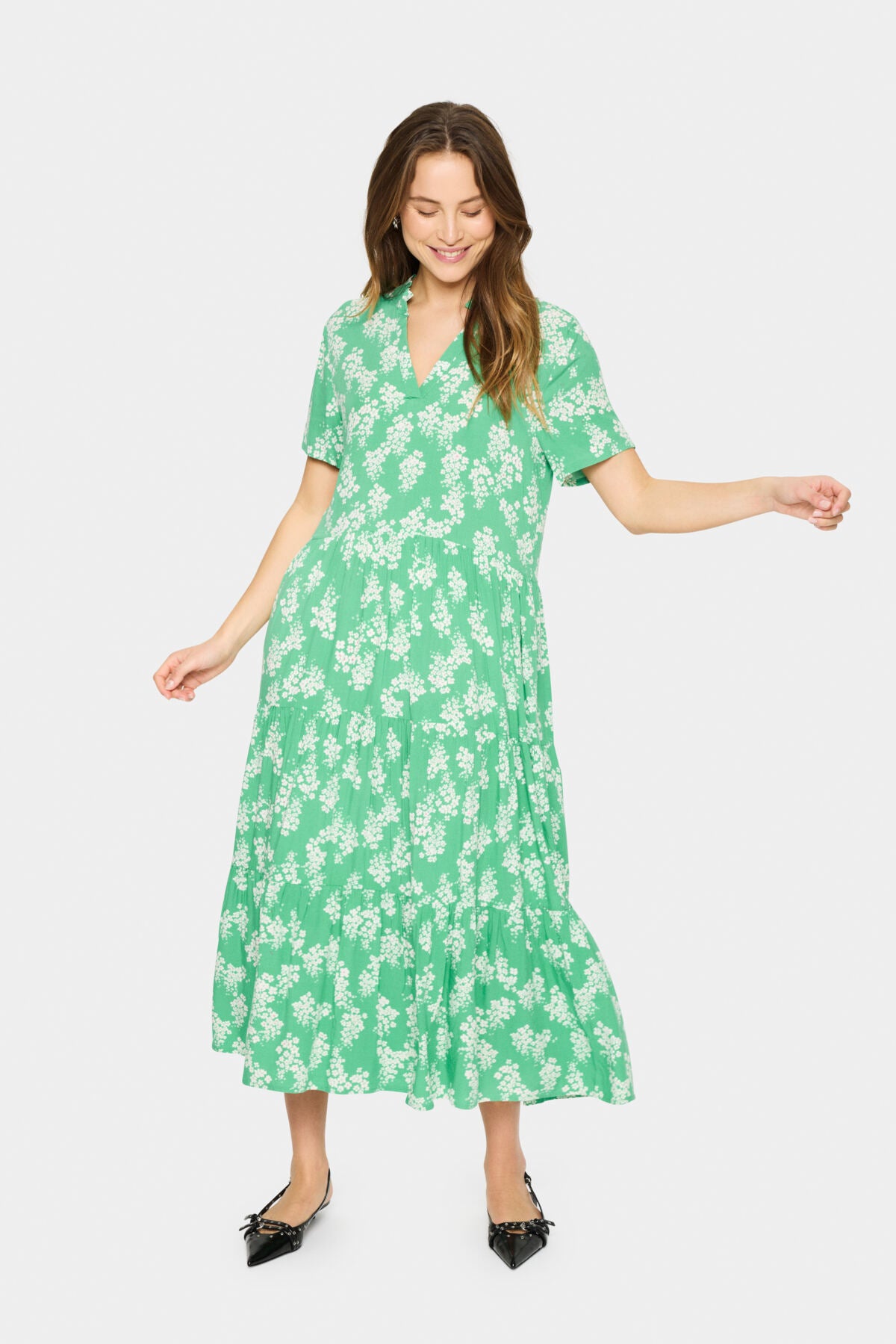 SAINT TROPEZ Eda Maxi Dress