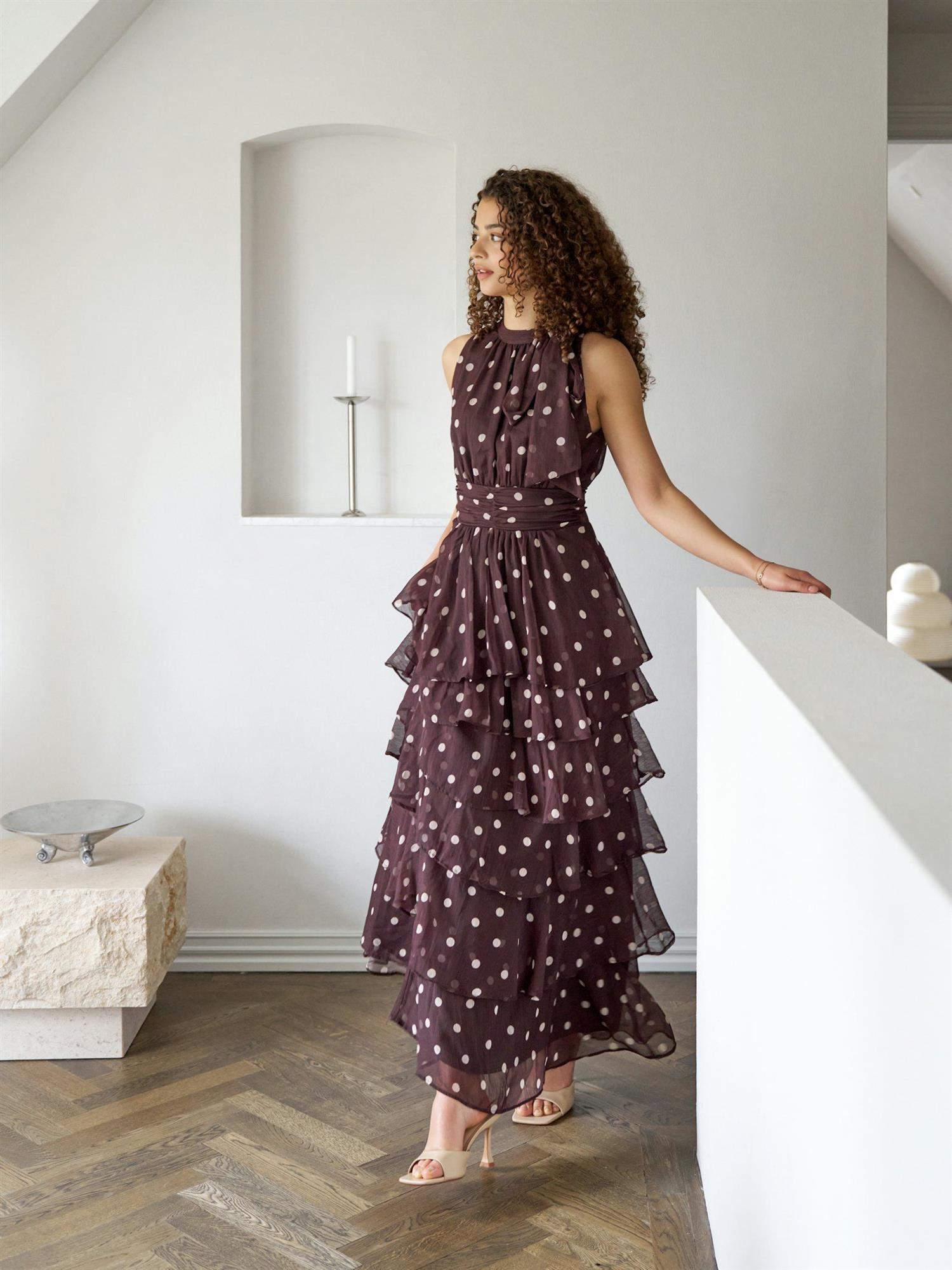NEO NOIR Marli Big Dot Dress
