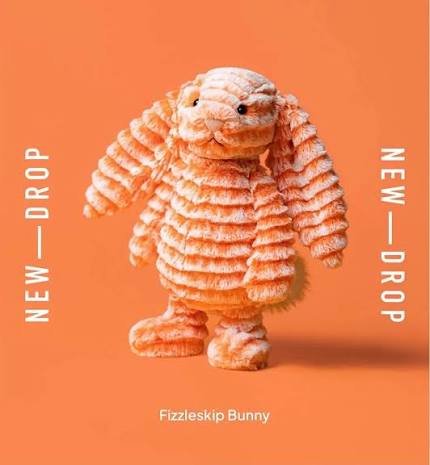 JELLYCAT Fizzleskip Bunny (PRESALE) Orange