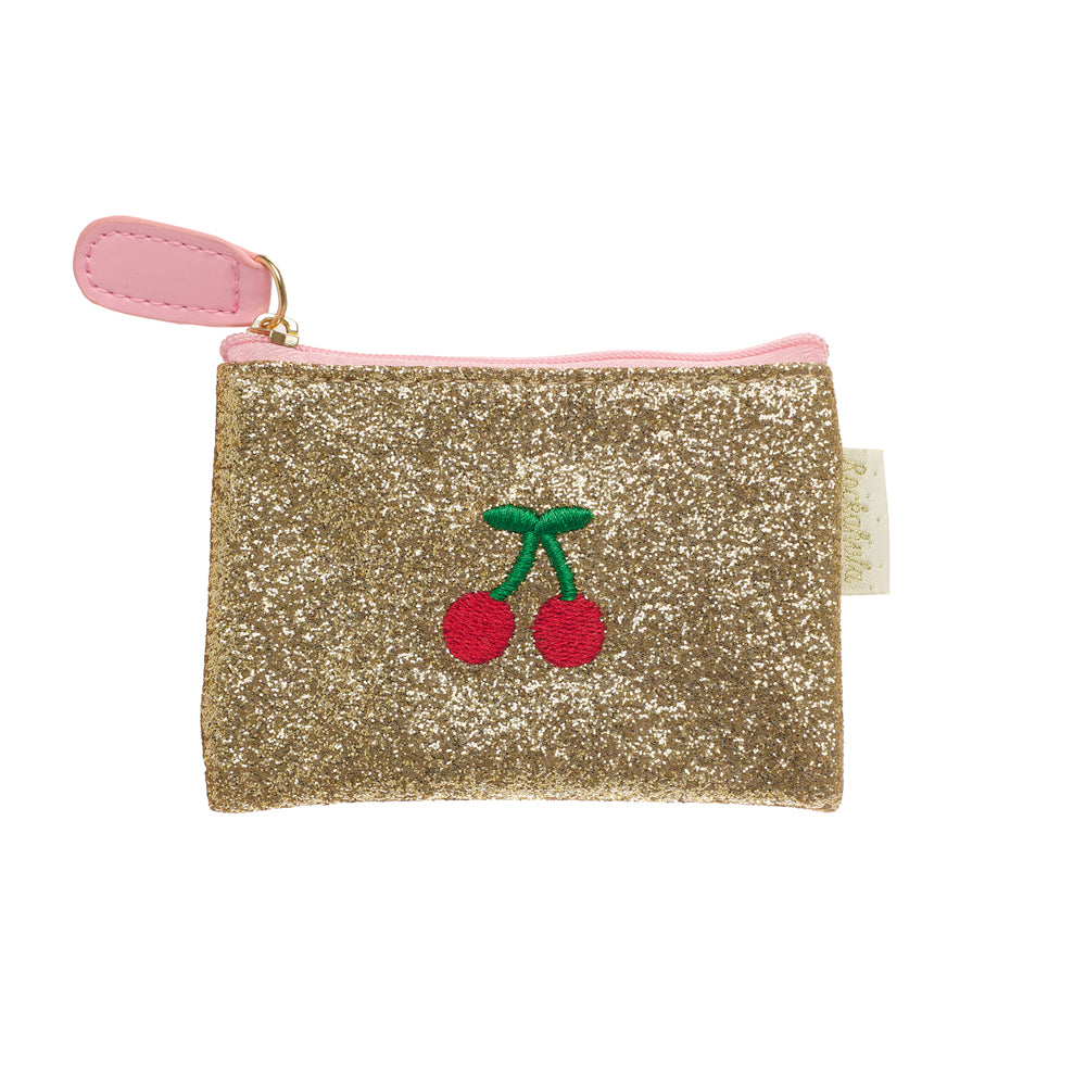 ROCKAHULA Kids Cherry Dreams Glitter Mini Purse,Gull
