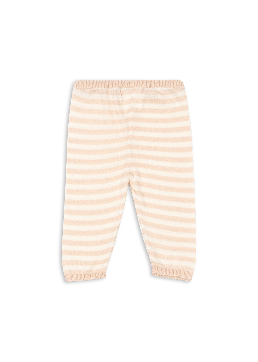 FANGA FONTANA by Konges Sløjd Venti Knit Pants Krem/Rosa - Farmor Ingvarda