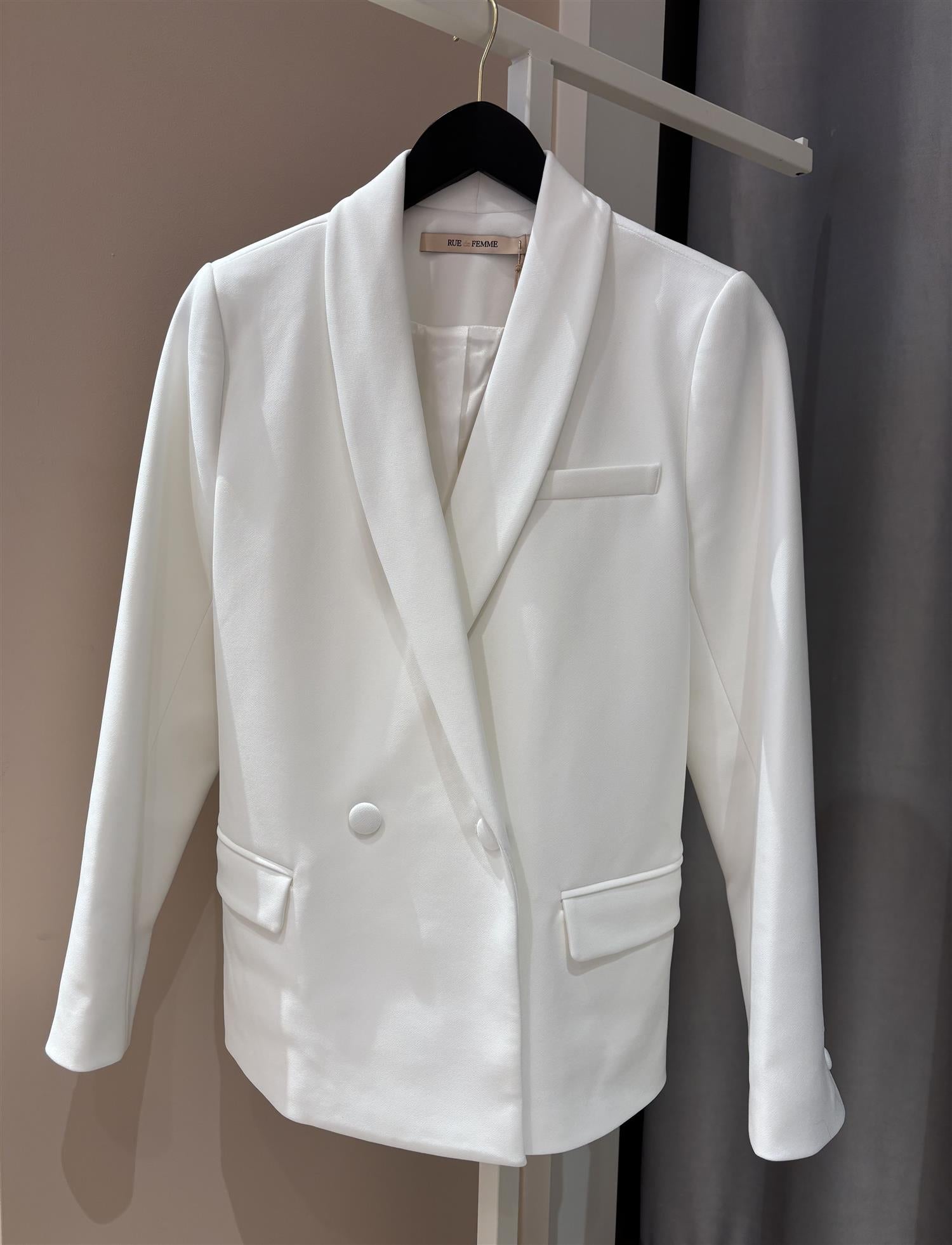 RUE de FEMME Eloiseppa Blazer Off White
