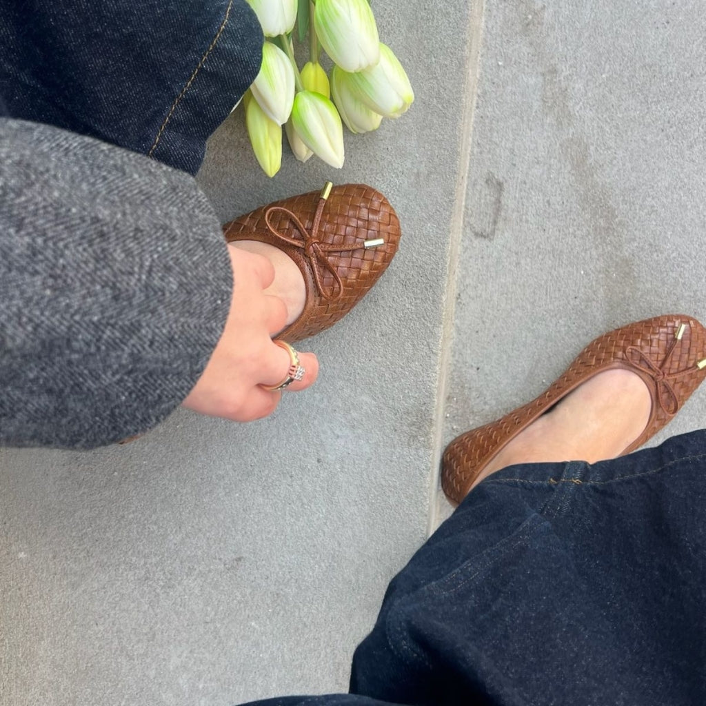 COPENHAGEN SHOES Lucie Loafer Cognac - Farmor Ingvarda