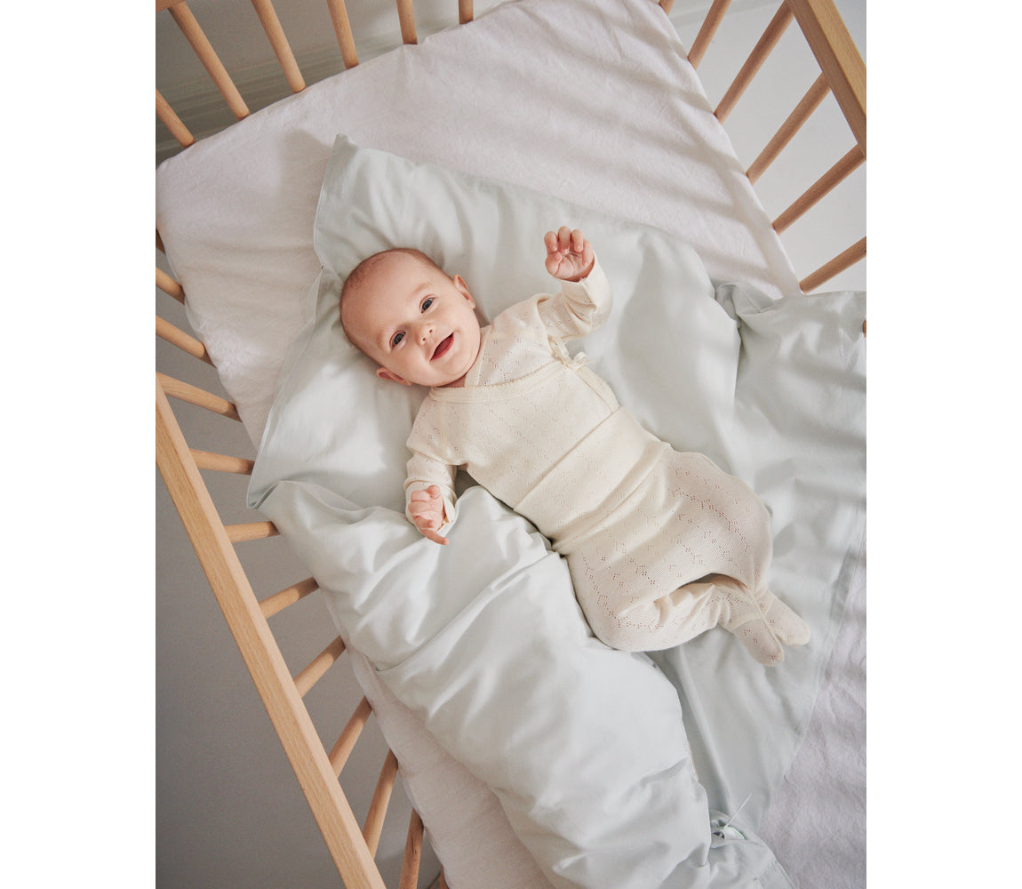 MARMAR COPENHAGEN Belita Pointelle Body,Newborn Offwhite