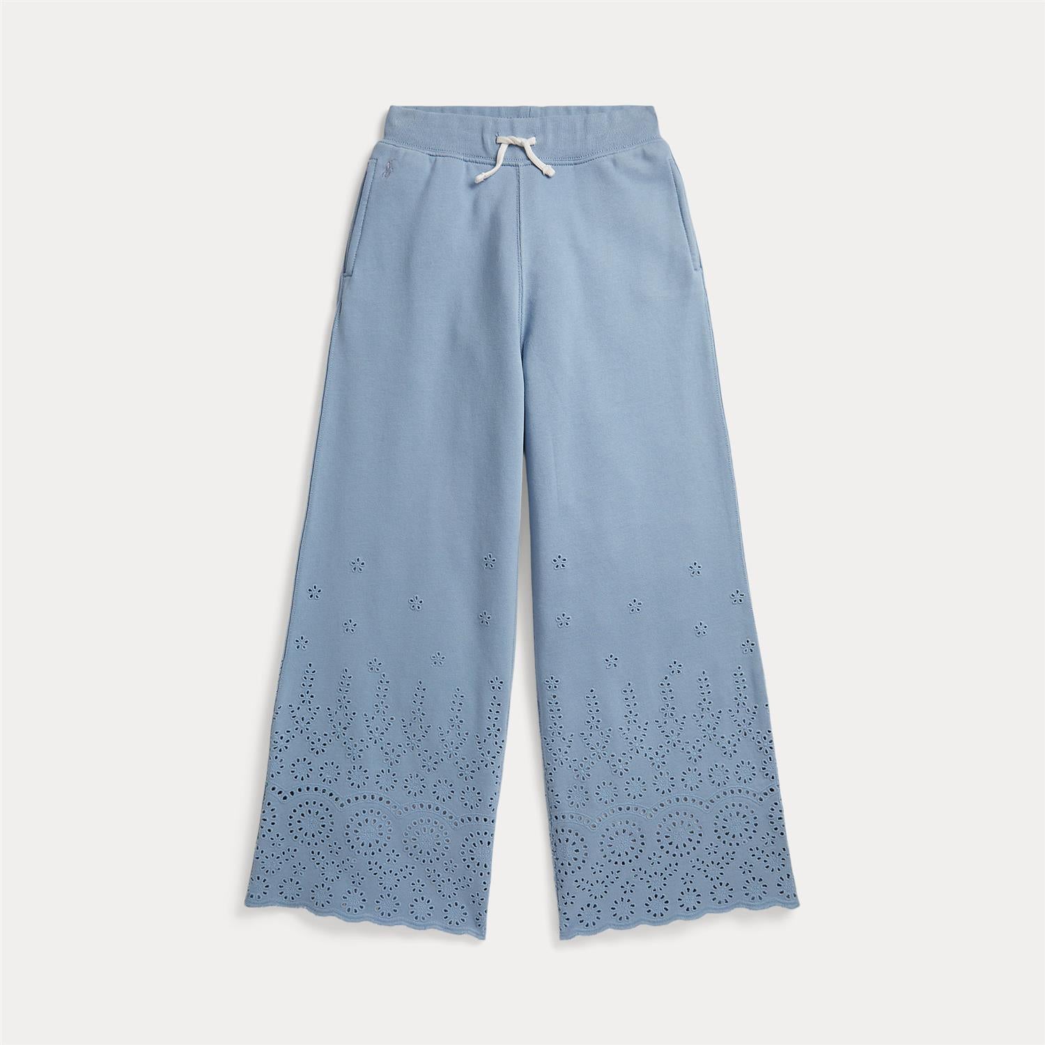 RALPH LAUREN 8-16År Bukse, Jente Mellomblå