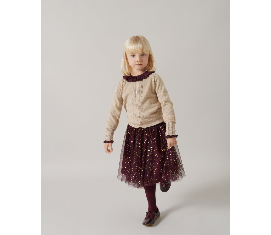 MARMAR COPENHAGEN 3-12ÅR Tillie Glitter Cardigan