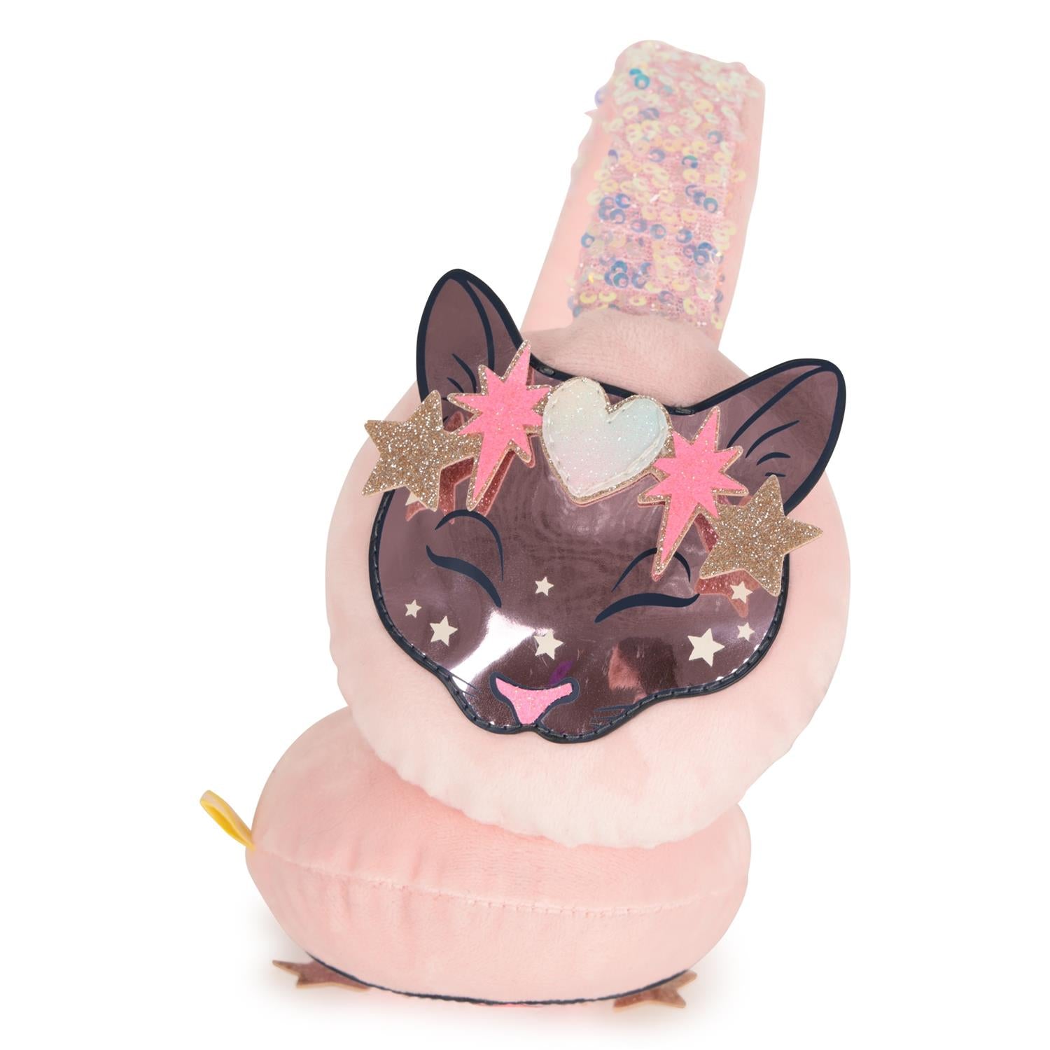BILLIEBLUSH Ørevarmer,Katt Lys Rosa