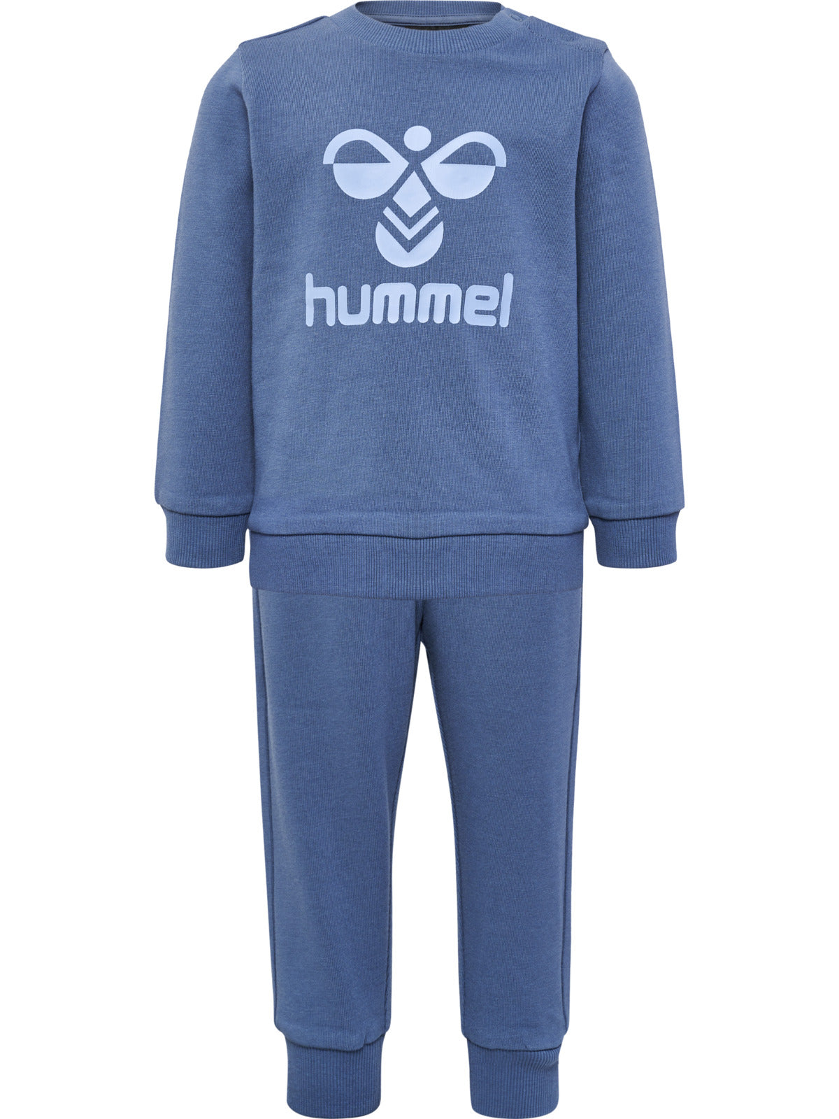 HUMMEL 0-4ÅR Arine crewsuit Mellomblå