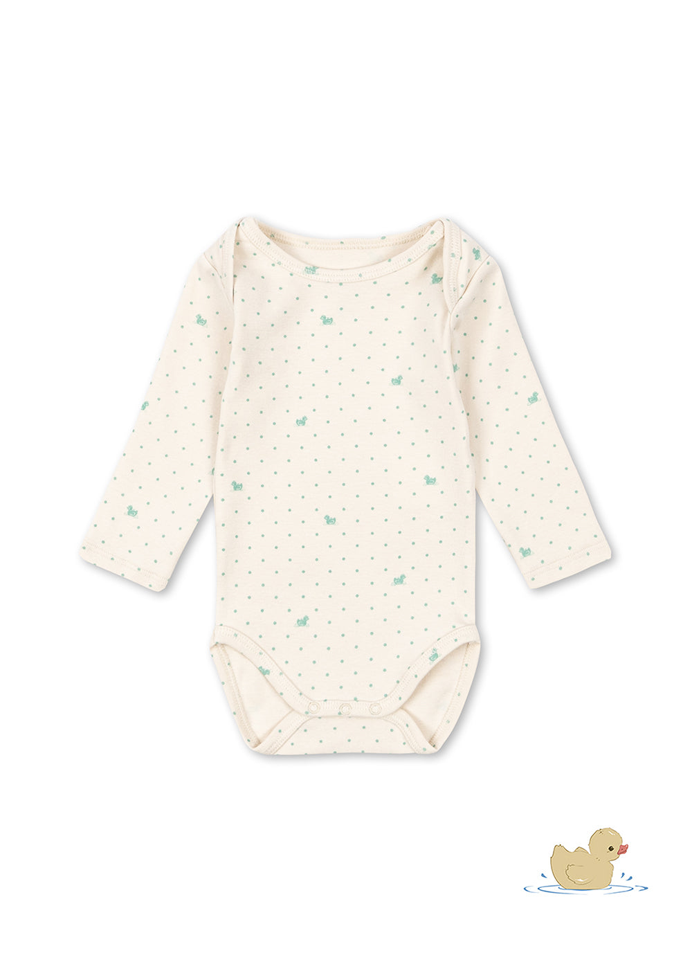 FANGA FONTANA by Konges Sløjd Bello Due LS Body Krem/Mint - Farmor Ingvarda