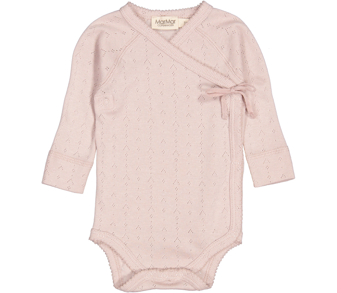 MARMAR COPENHAGEN Belita Pointelle Body,Newborn Dus Rosa