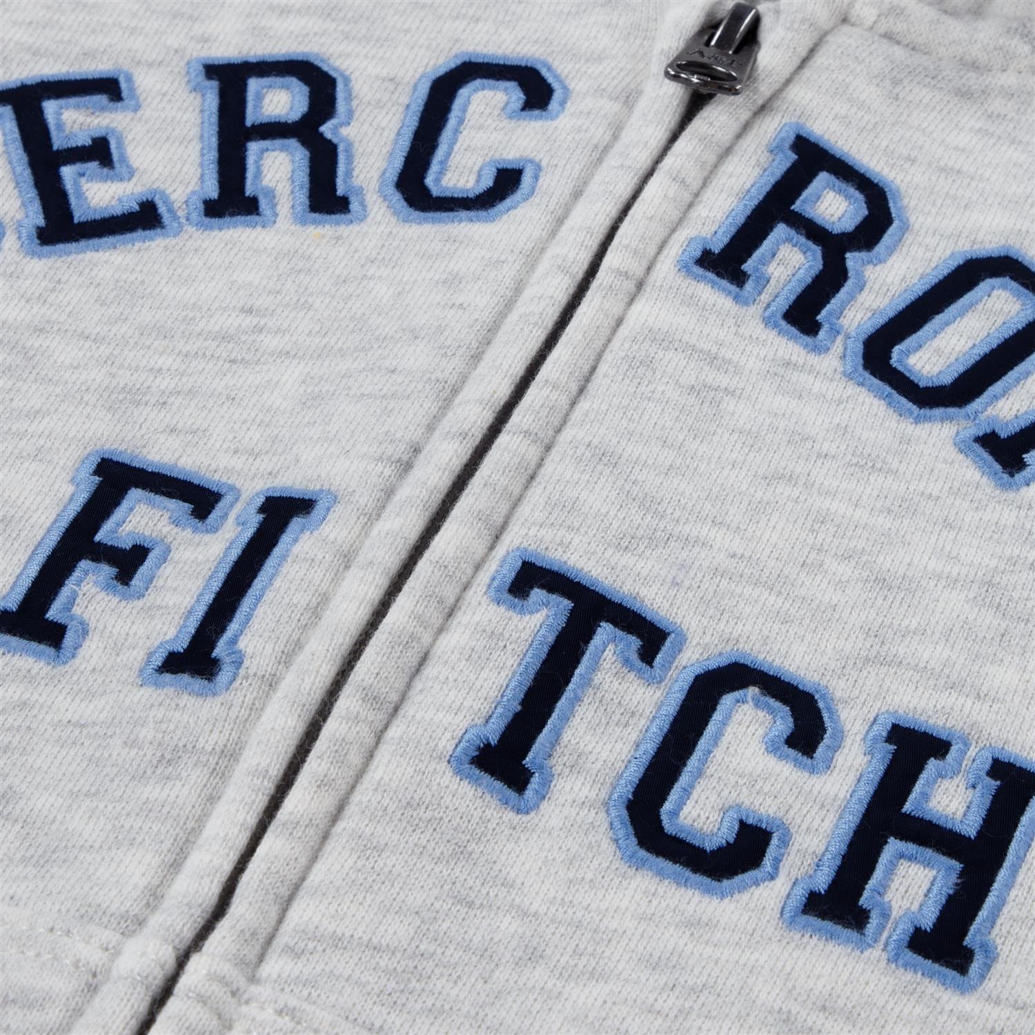 ABERCROMBIE & FITCH Hettejakke Lys Grå Melert
