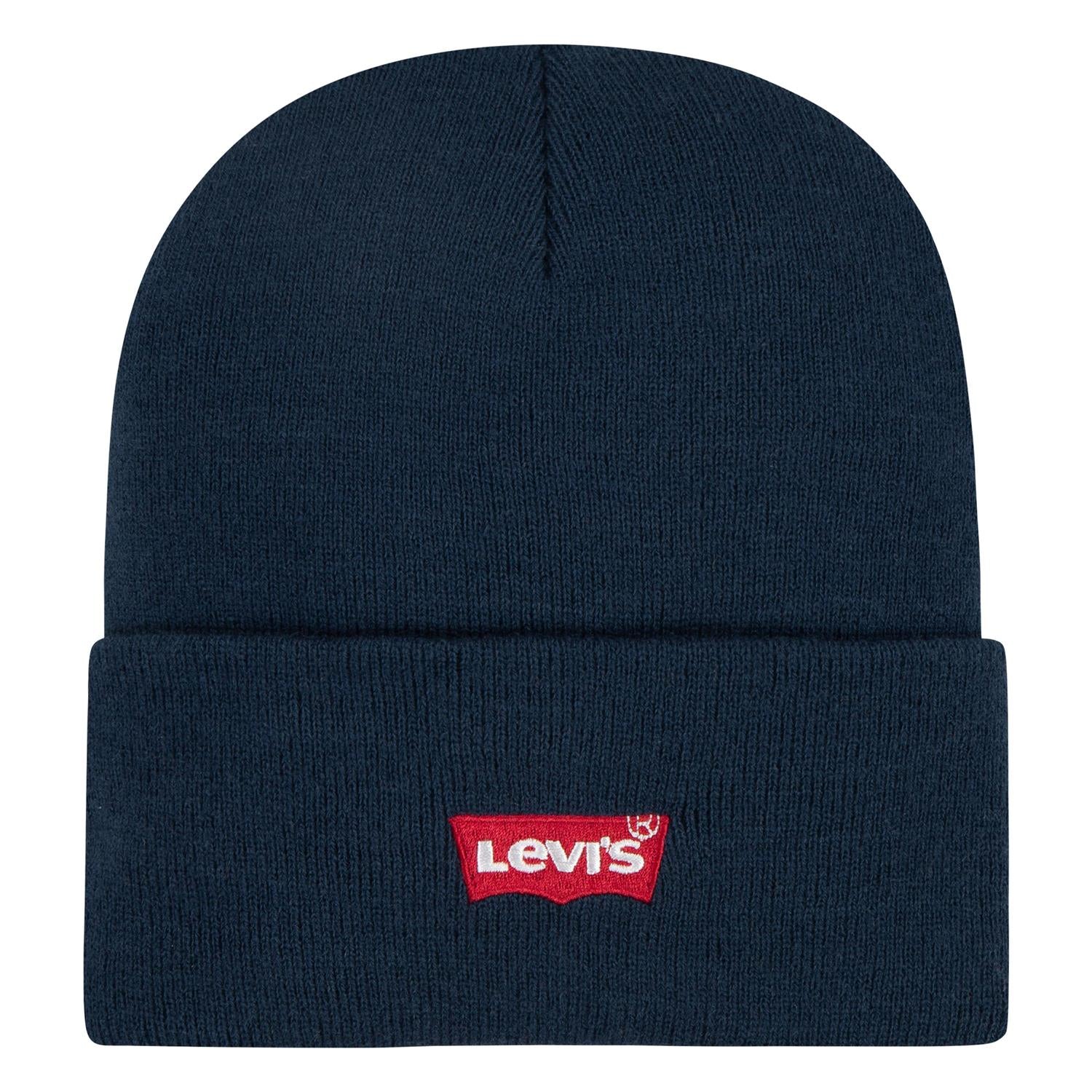 LEVIS Batwing beanie Mørkeblå