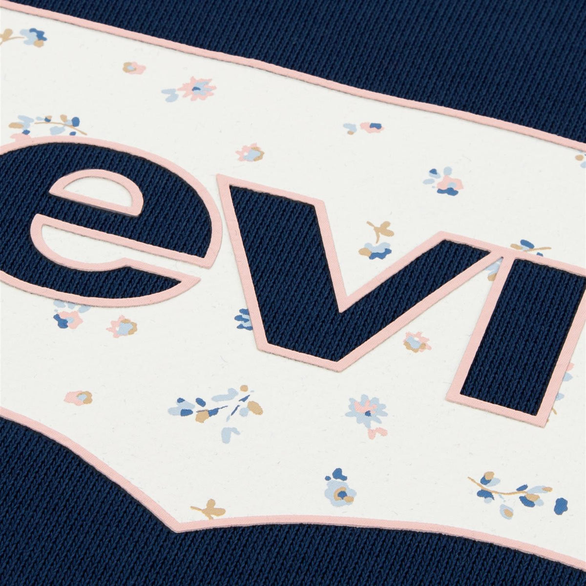 LEVIS 4-14ÅR Genser m/batwing logo Mørkeblå