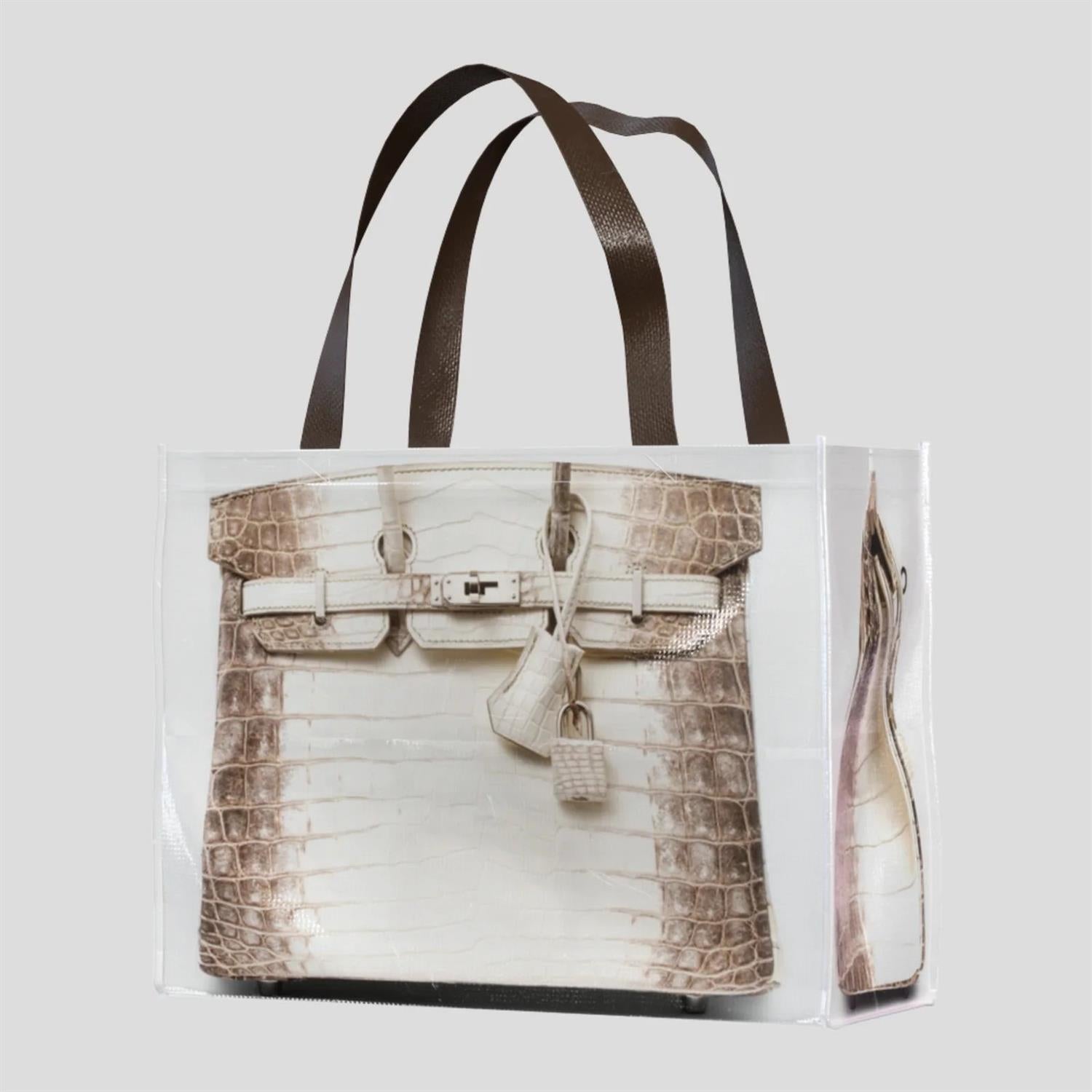STICKY BESTIE Crocery Bag Grey