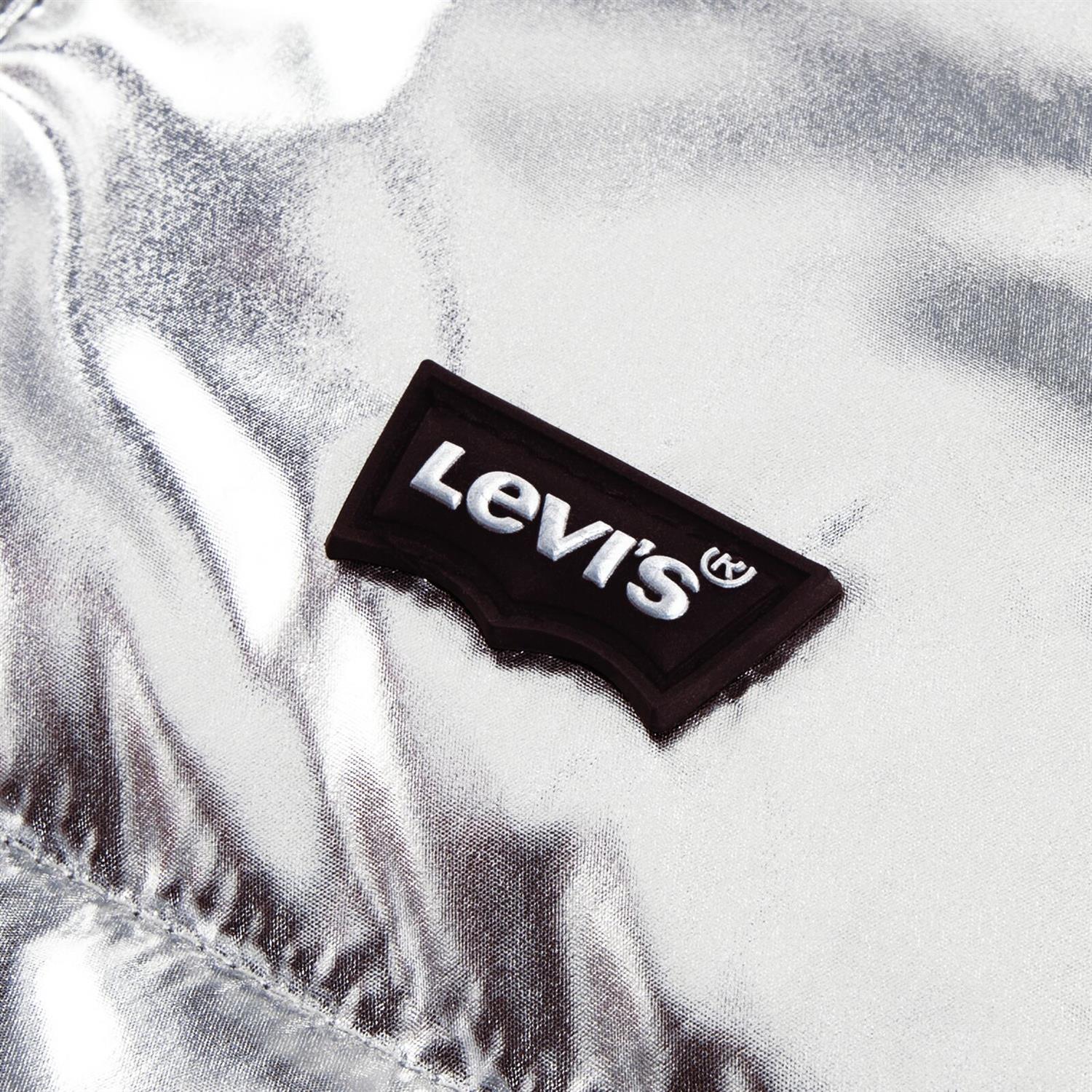 LEVIS 4-14ÅR Ytterjakke m/hette Sølv