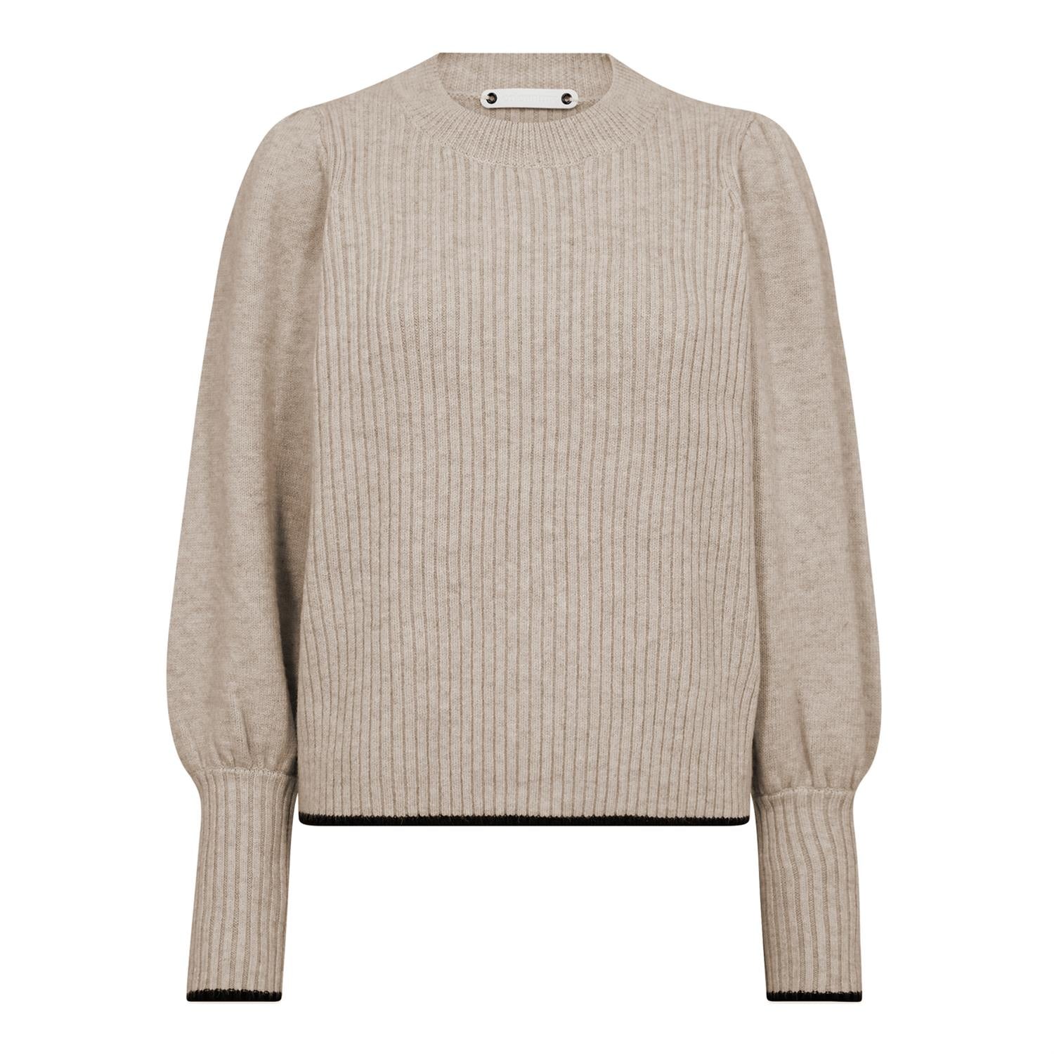 CO´ COUTURE Row O-Puff Knit Creme