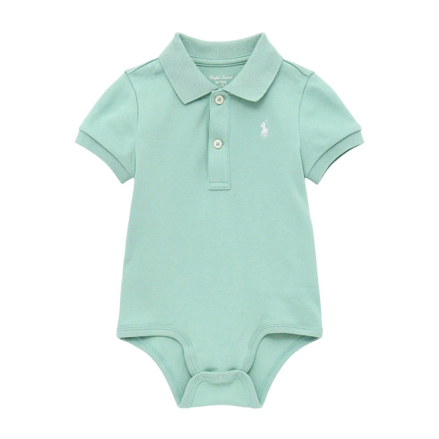 RALPH LAUREN Baby 0-24mnd. Polo Body SS Mint