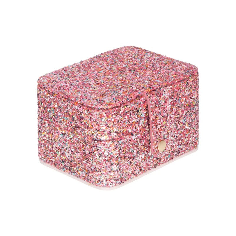 ROCKAHULA Kids Confetti Glitter Jewellery Box Rosa - Farmor Ingvarda