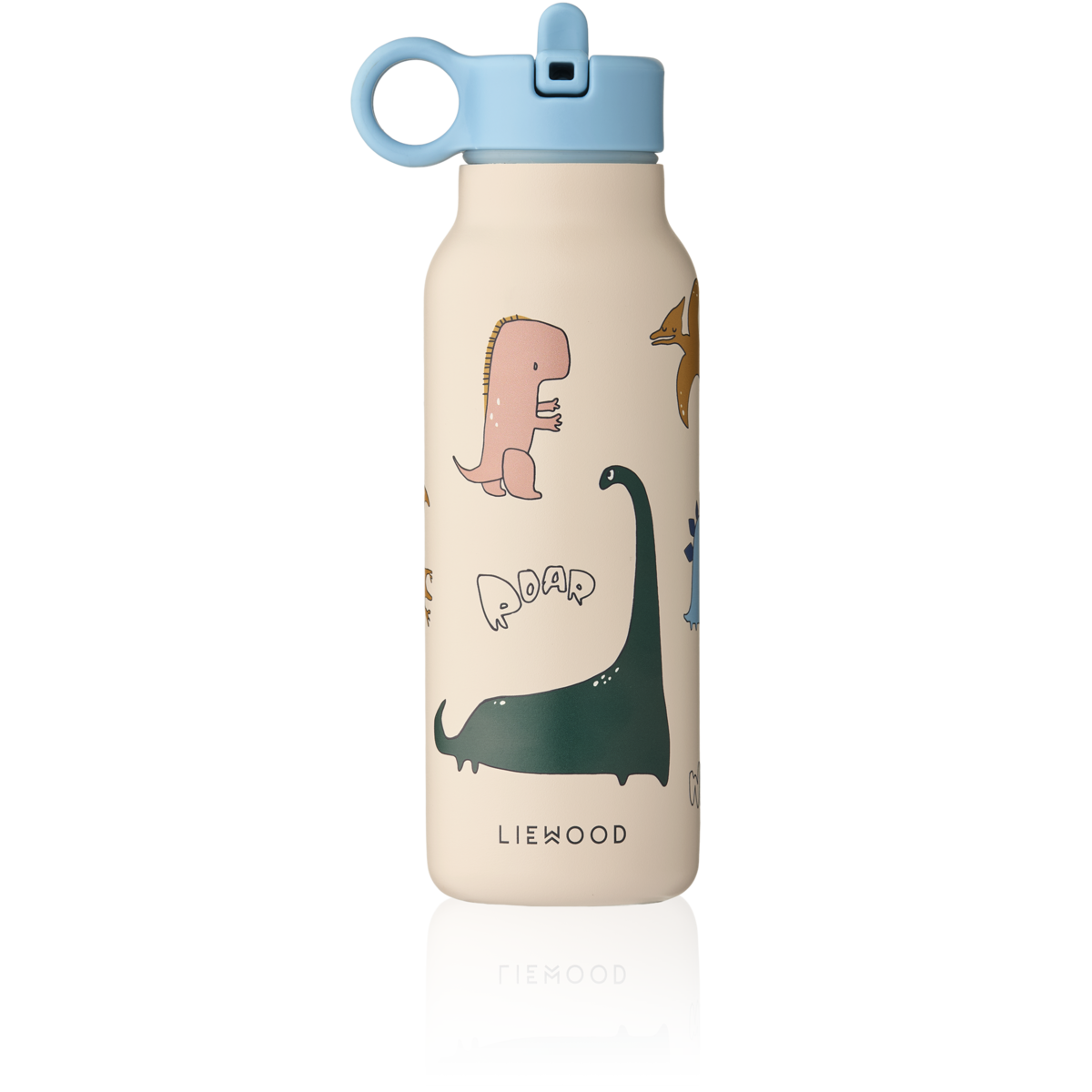LIEWOOD Falk Water bottle 350ml,Dino Roar Sand