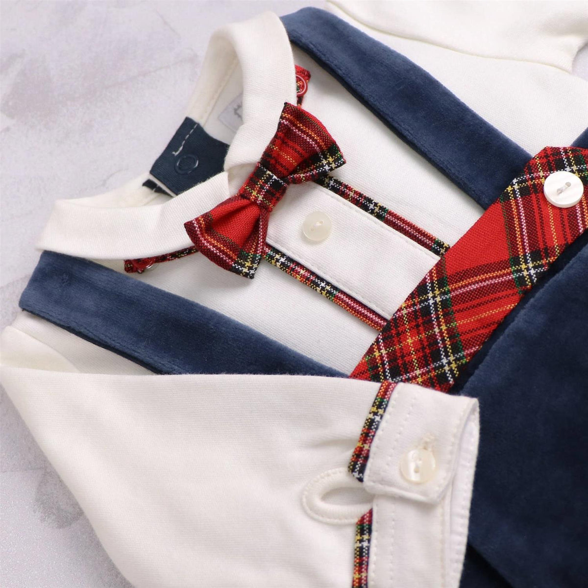 EMILE ET ROSE Kenneth Babydress Marineblå