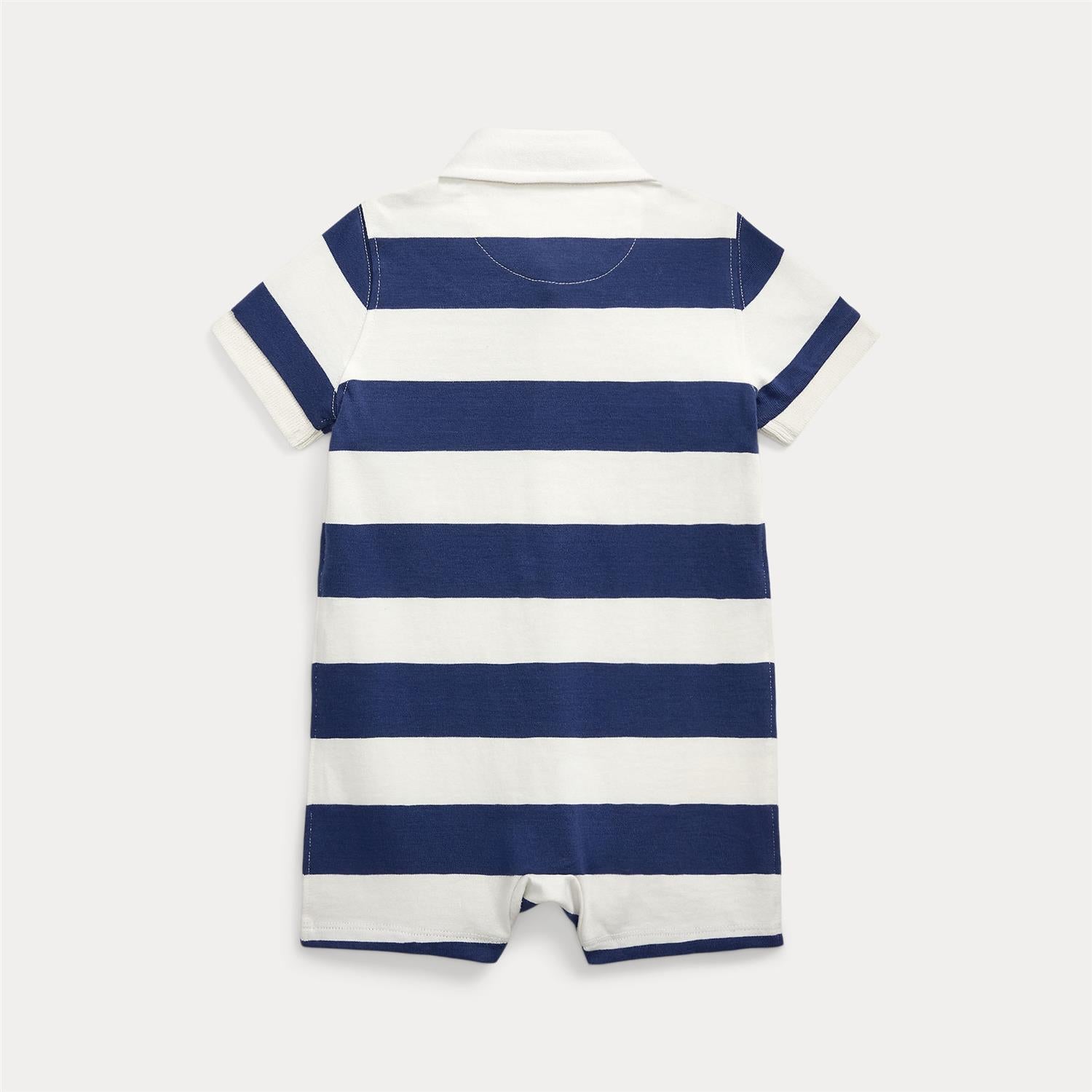 RALPH LAUREN Baby 0-24mnd. Rugby sommerdress Blå/Stripet